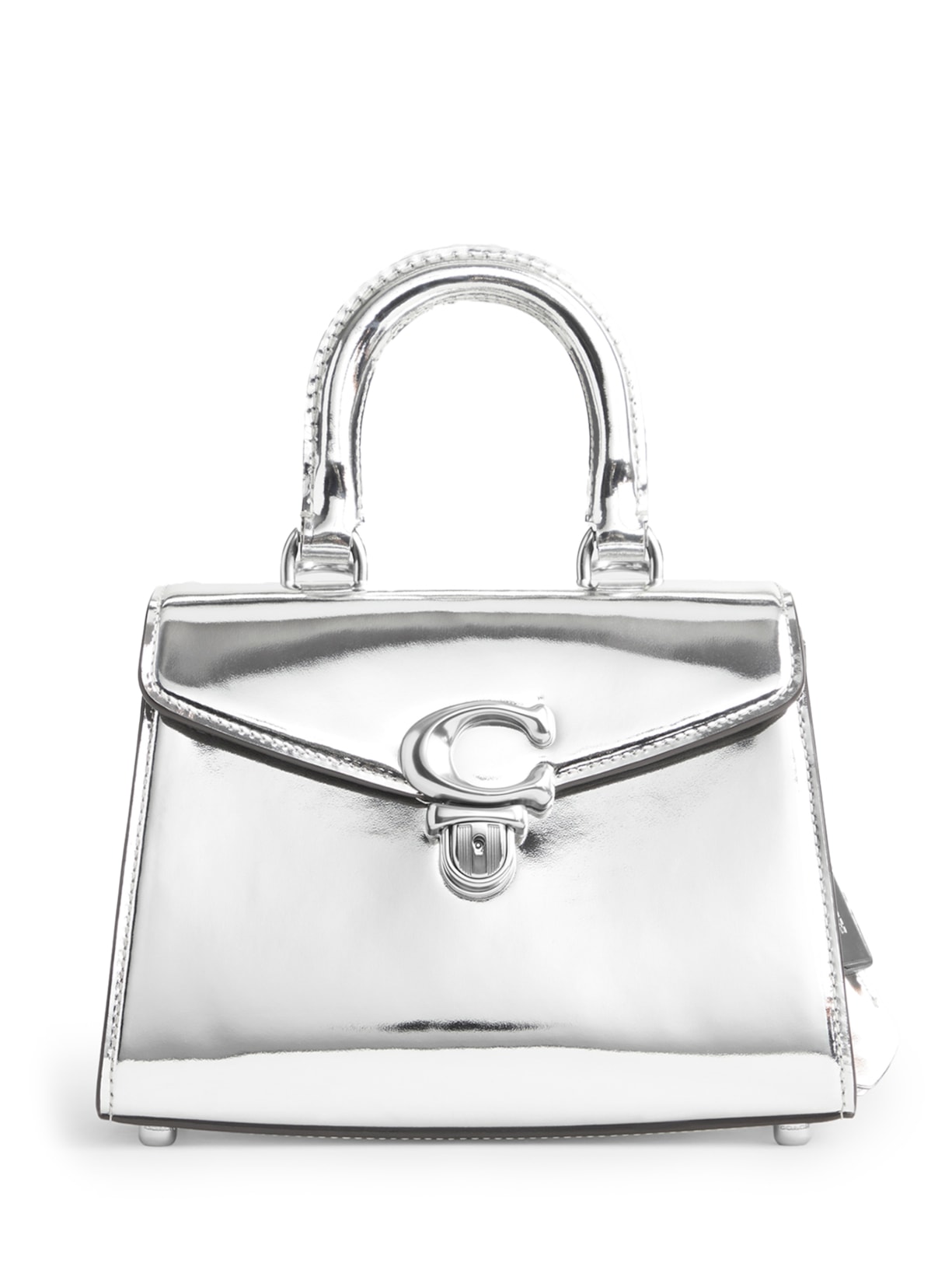 Bolsa Feminina Sammy Top Handle 21 Metallic - Prata