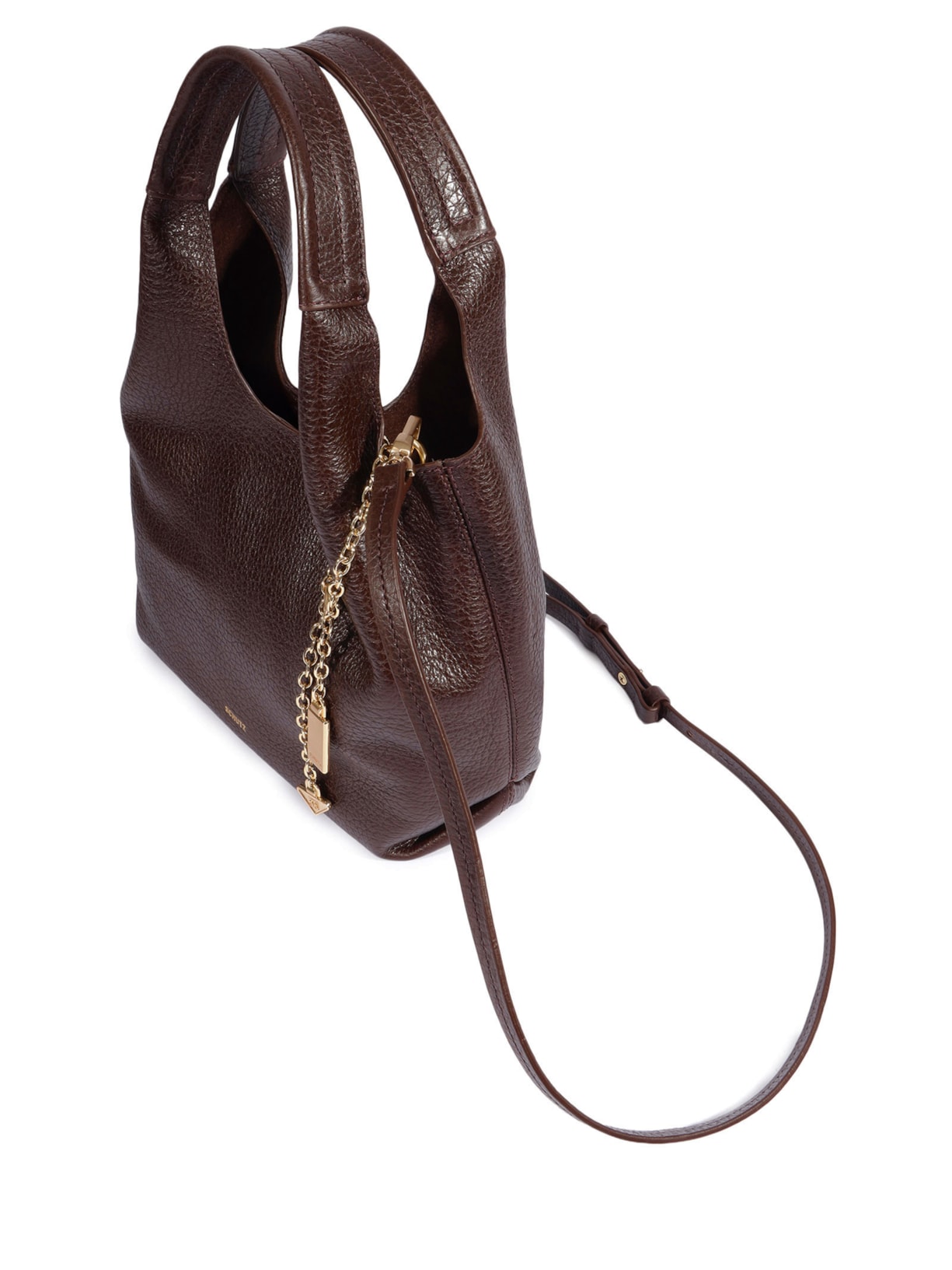 Bolsa Feminina Sardenha Golden Marrom Schutz