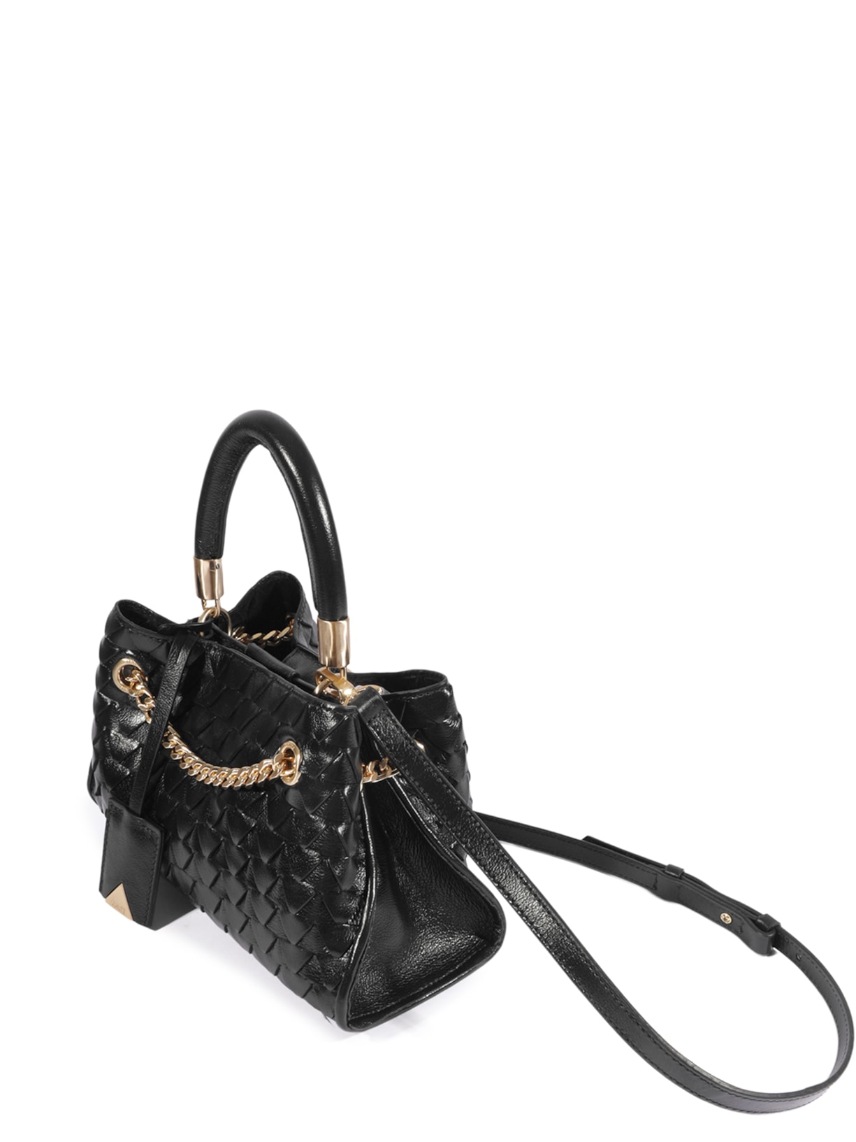 Bolsa Feminina Satchel Rebecca Média – Preto Schutz