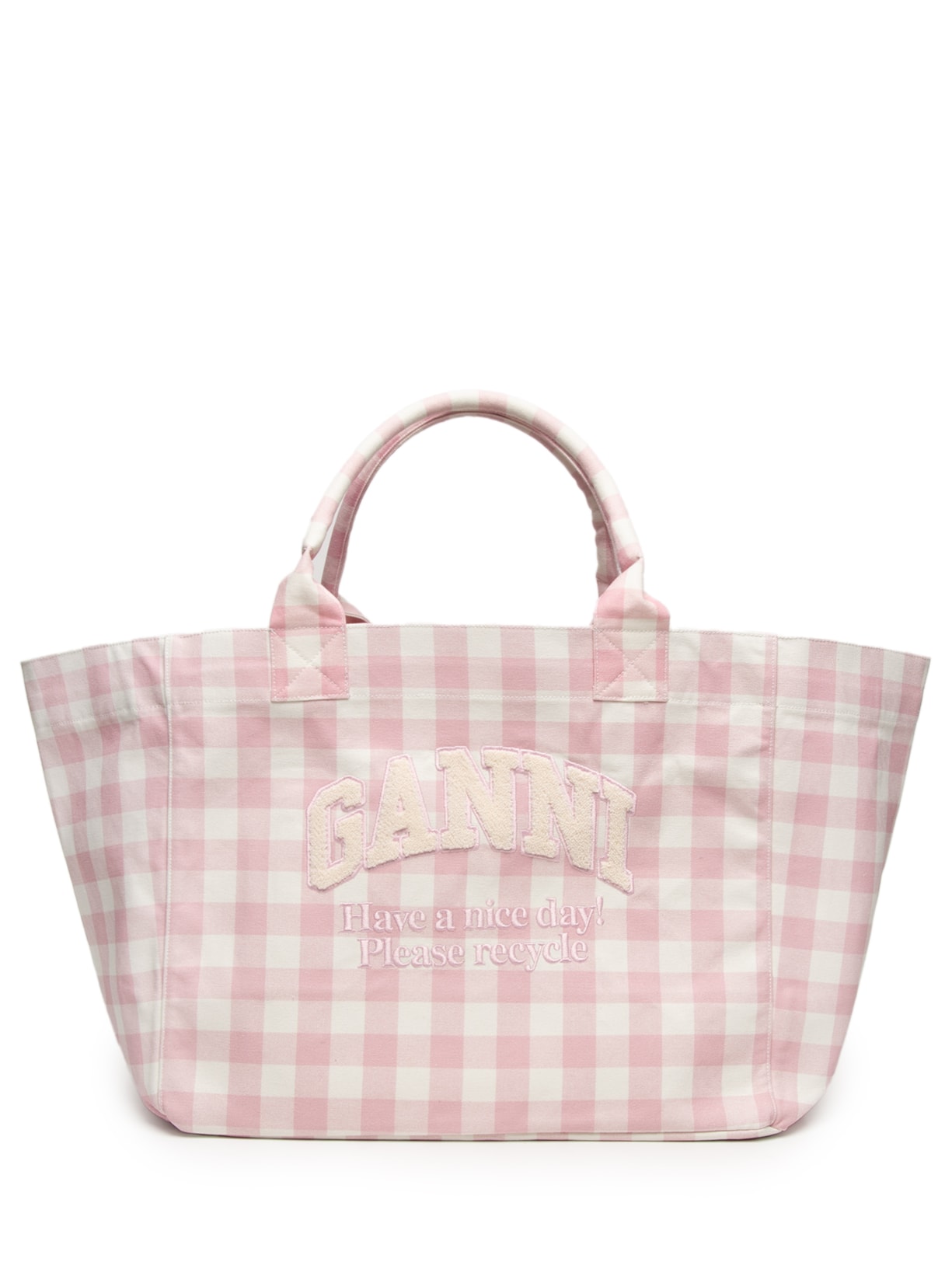 Bolsa Feminina Shopper XXL Vichy - Rosa