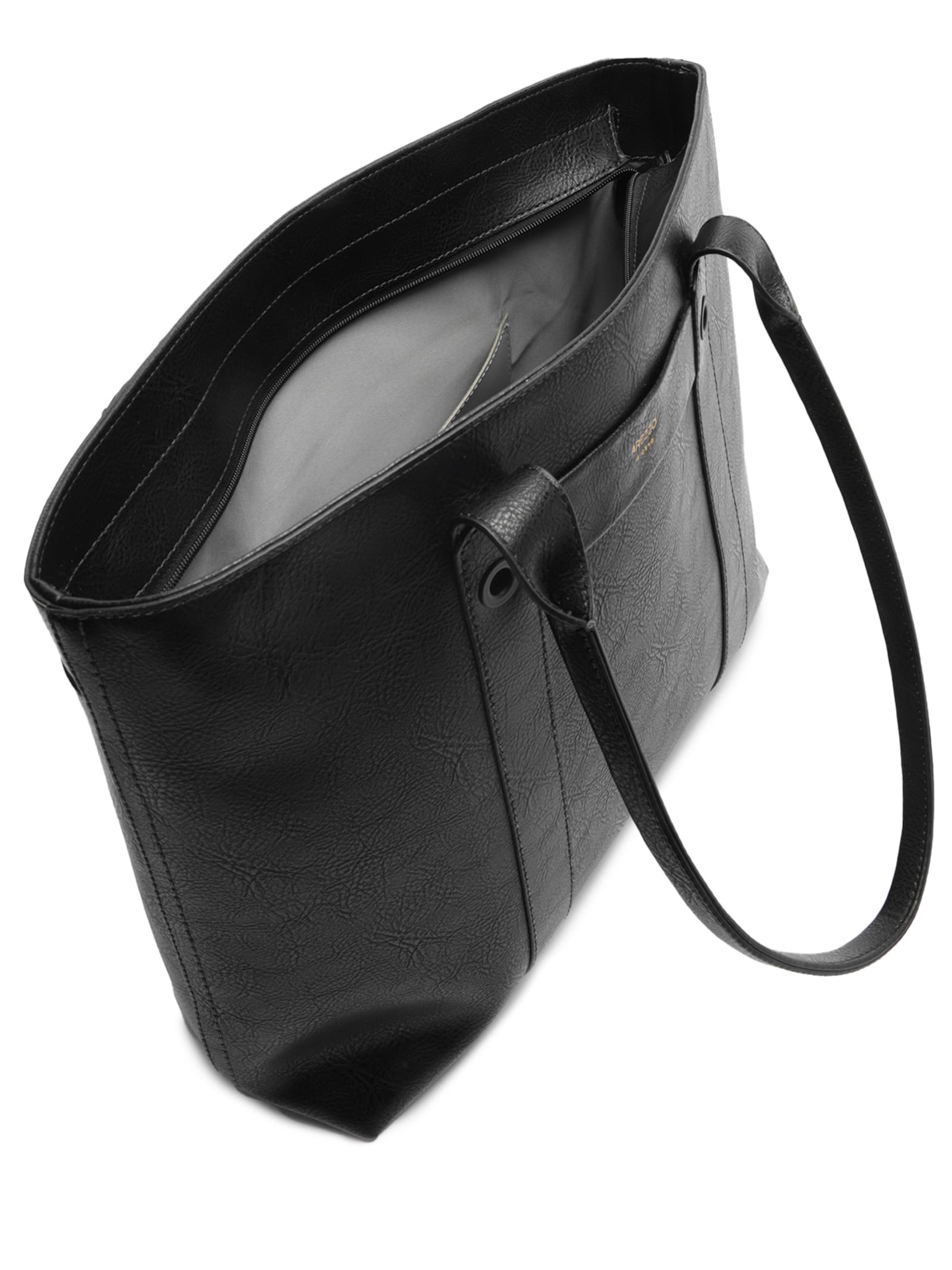 Bolsa Feminina Shopping Bag Eco Cabedal Rus Preto Arezzo