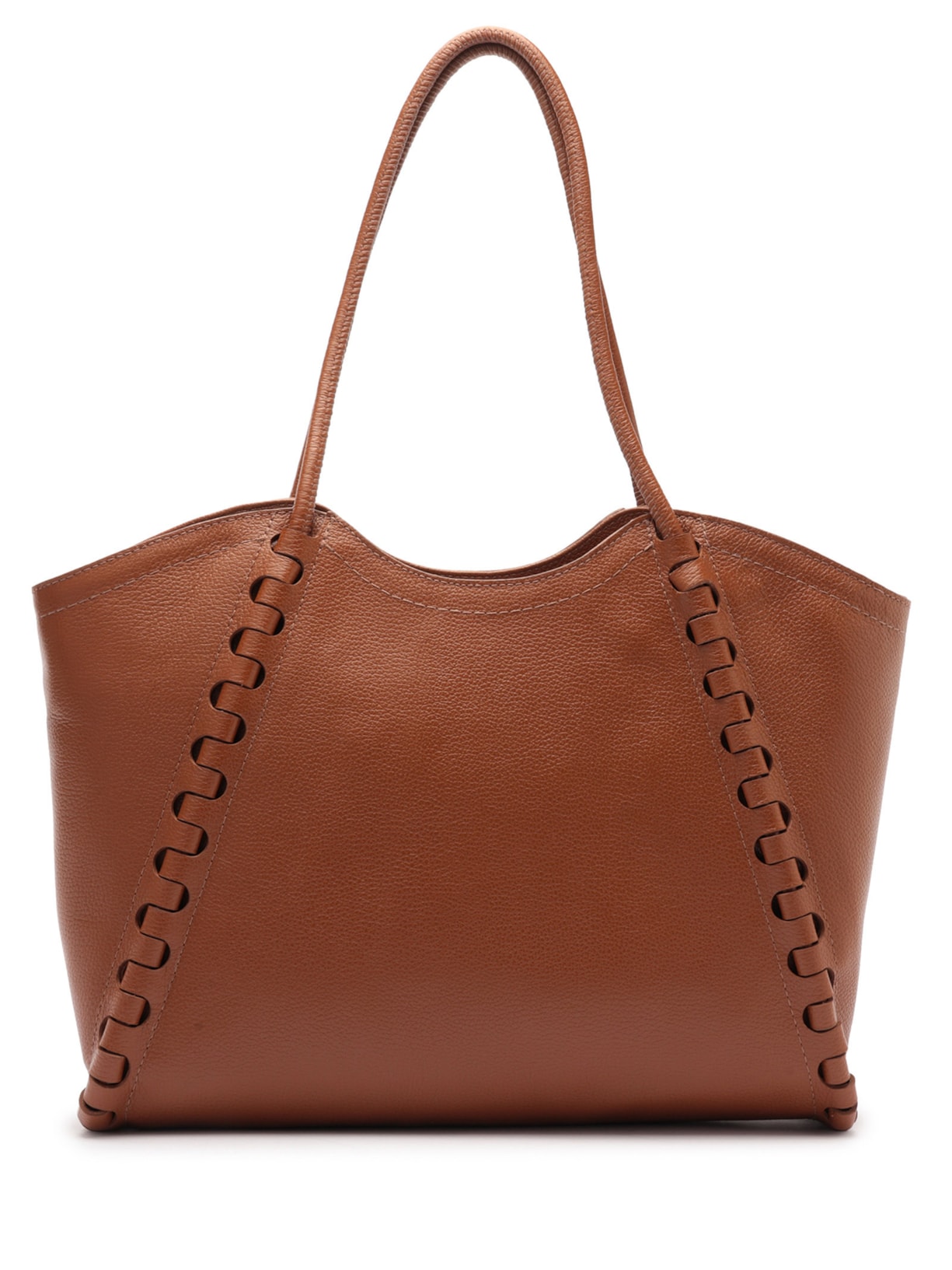 Bolsa Feminina Shopping Couro Grande Marrom Arezzo