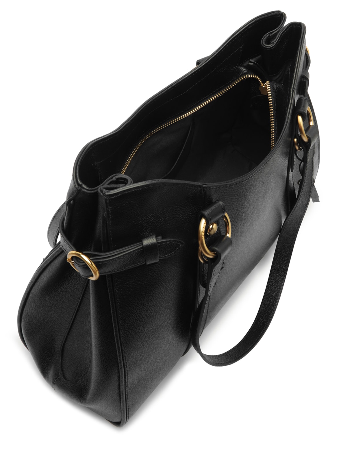 Bolsa Feminina Shopping Couro Grande Preto Arezzo