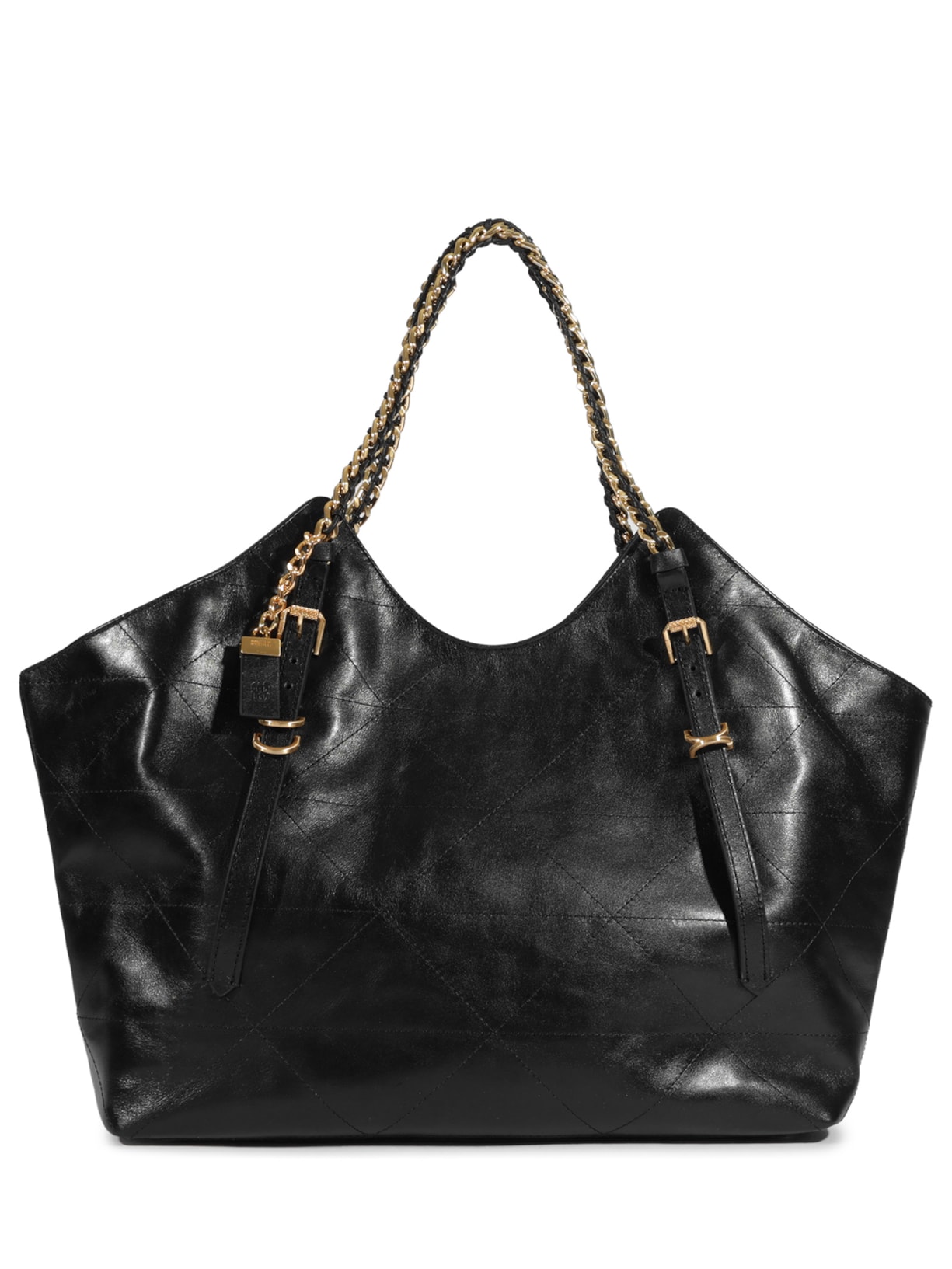 Bolsa Feminina Shopping Couro Preto Schutz