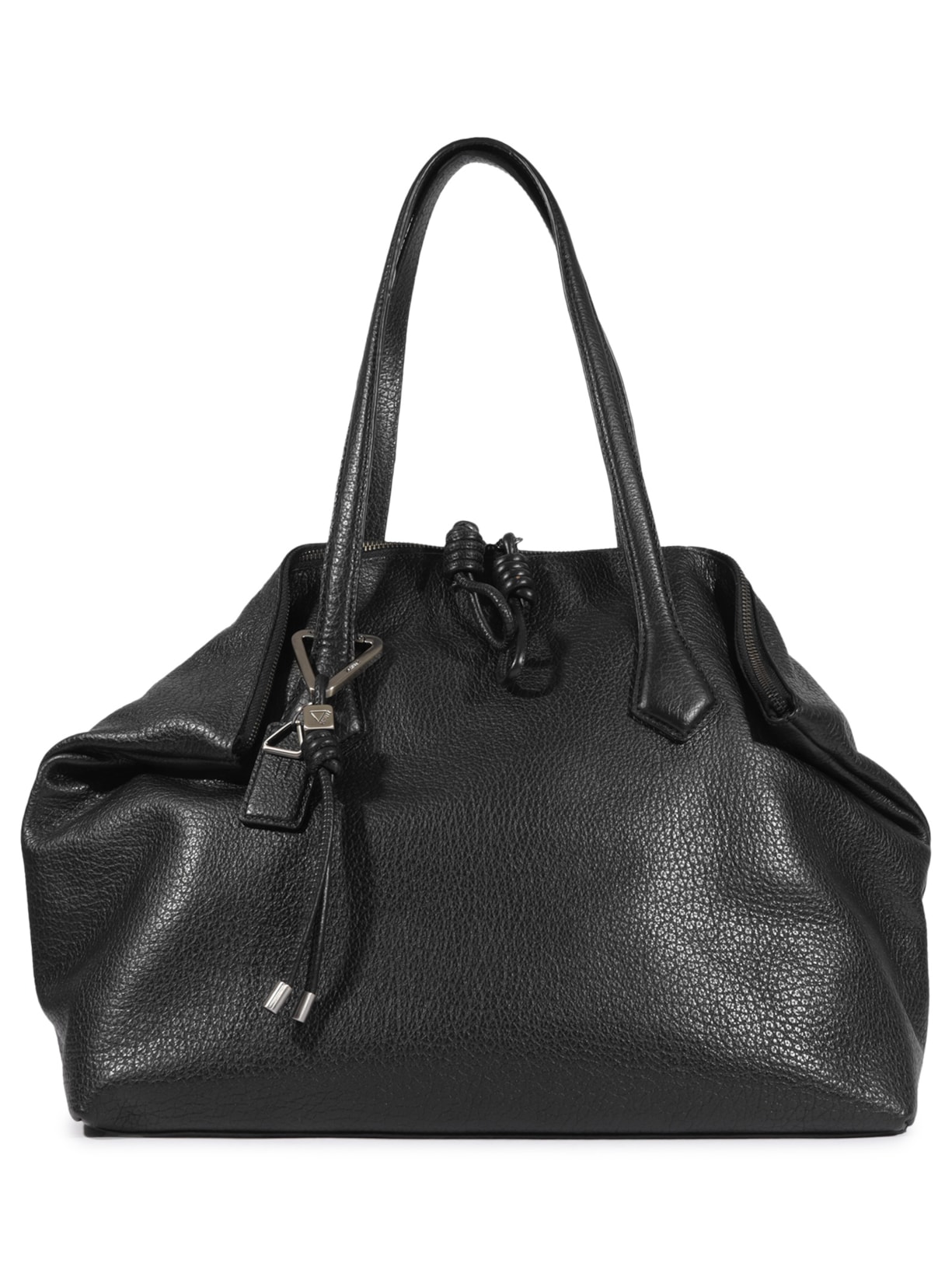 Bolsa Feminina Shopping Elliot Grande Couro - Preto