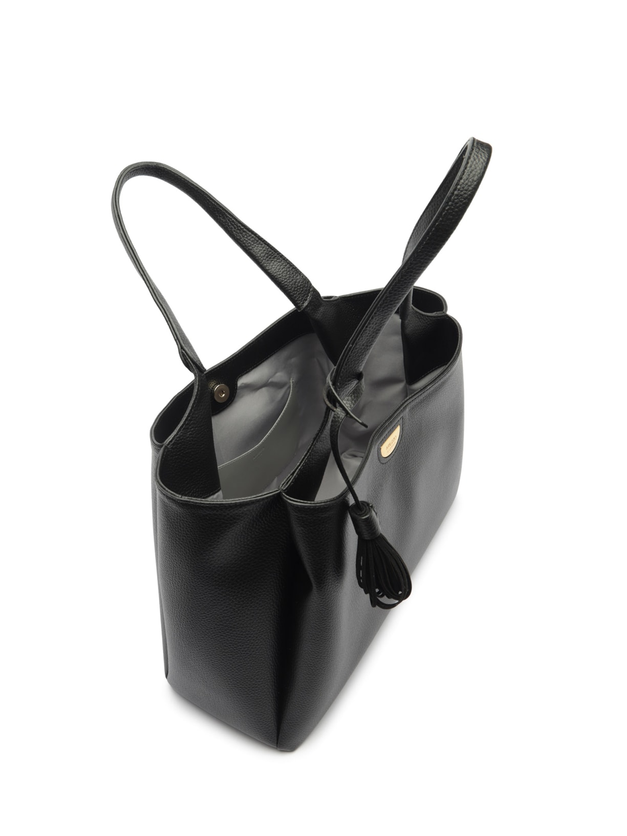 Bolsa Feminina Shopping Grande com Franja – Preto Arezzo