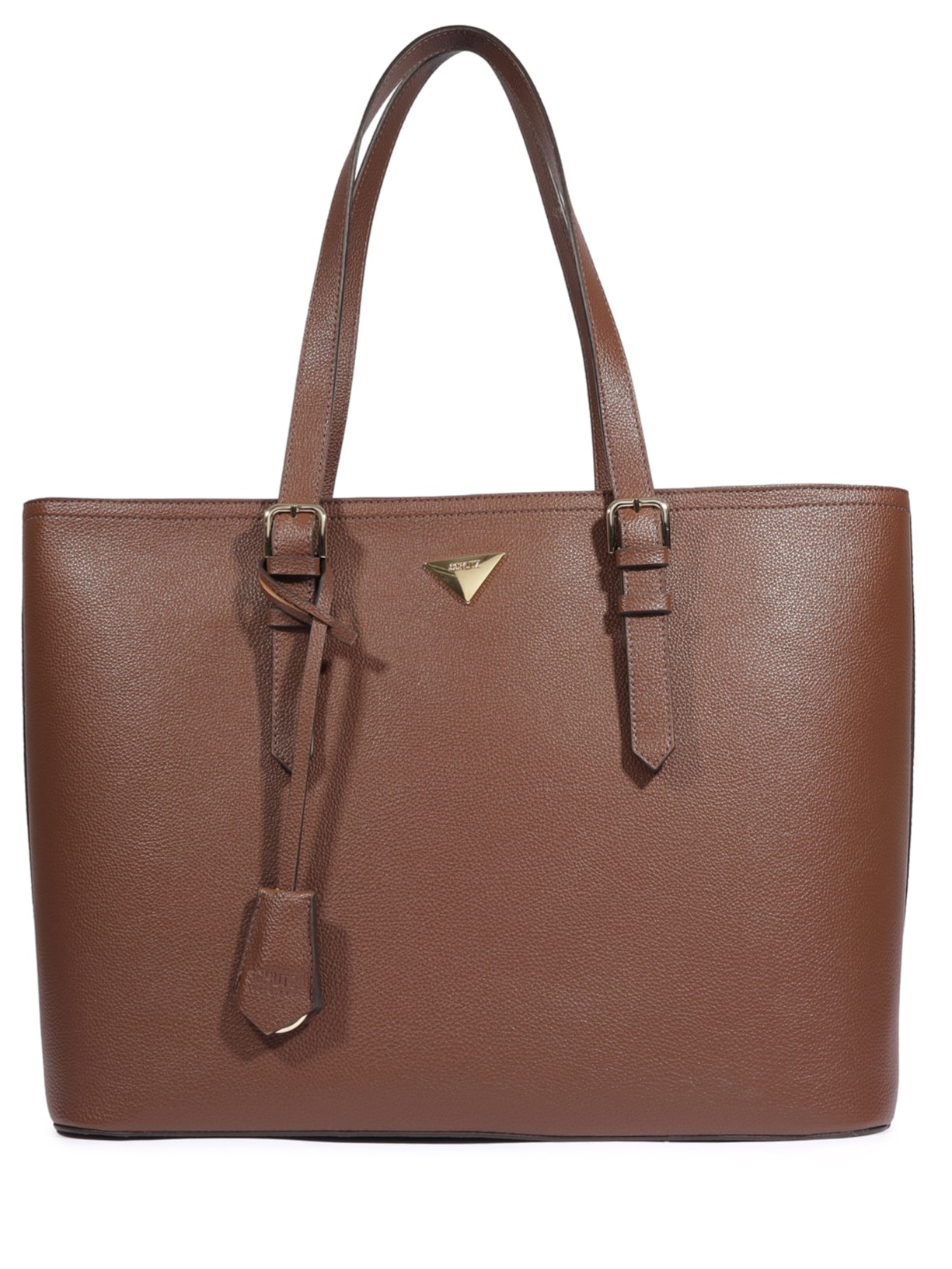 Bolsa Feminina Shopping Grande Couro Marrom Schutz