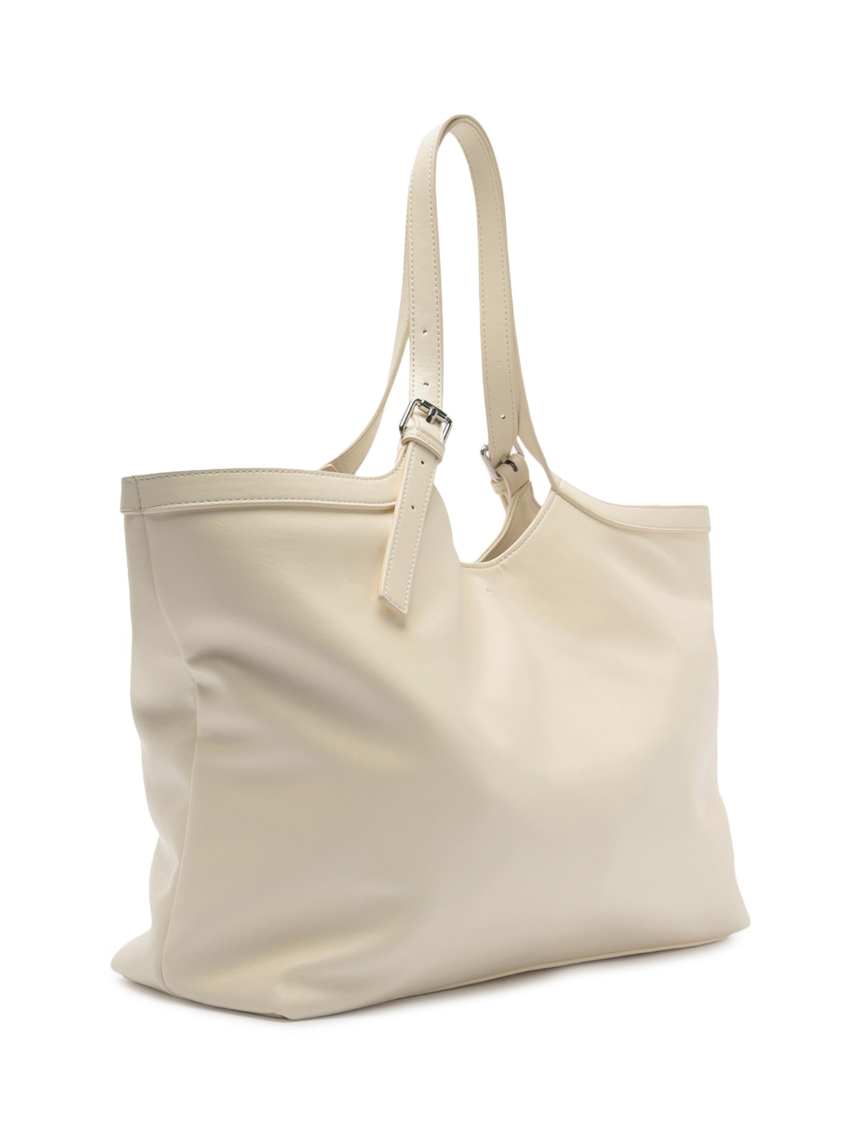 Bolsa Feminina Shopping Grande Metais Branco Arezzo
