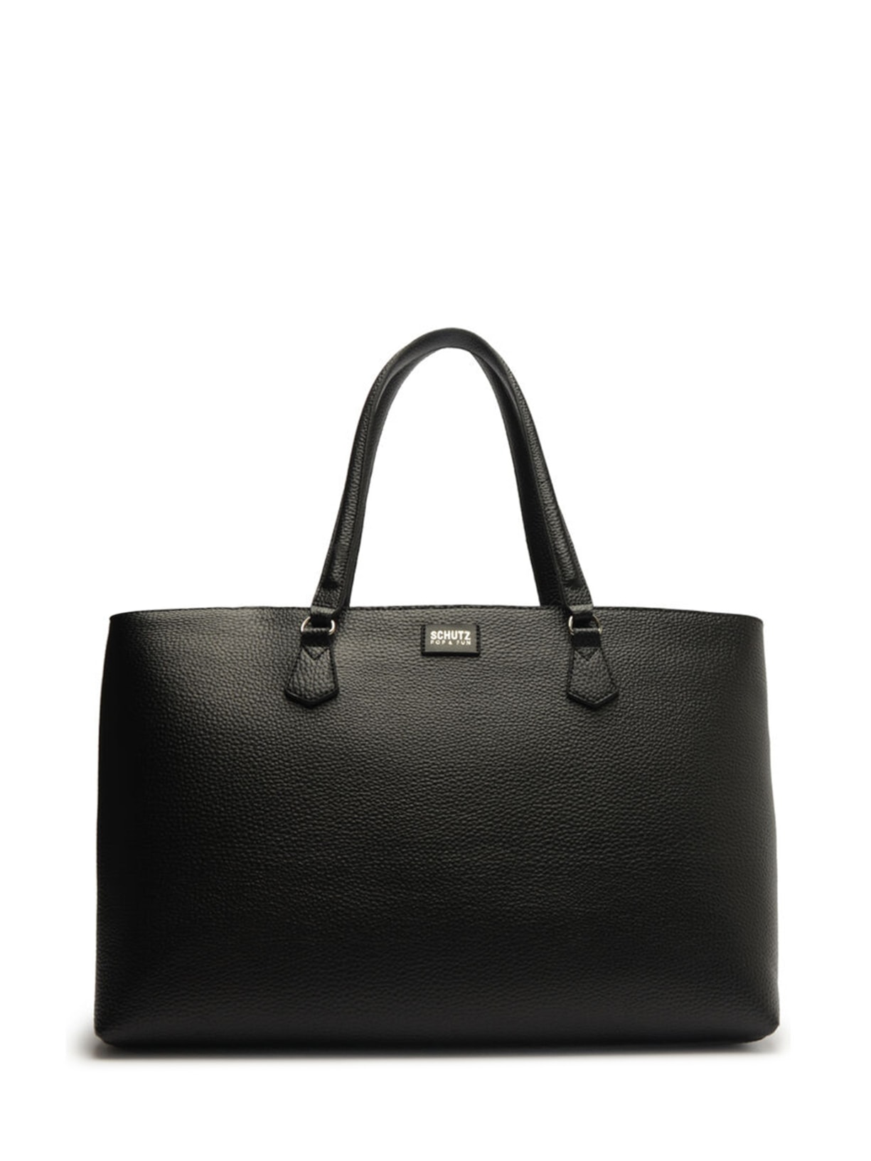 Bolsa Feminina Shopping Grande Mikki - Preto