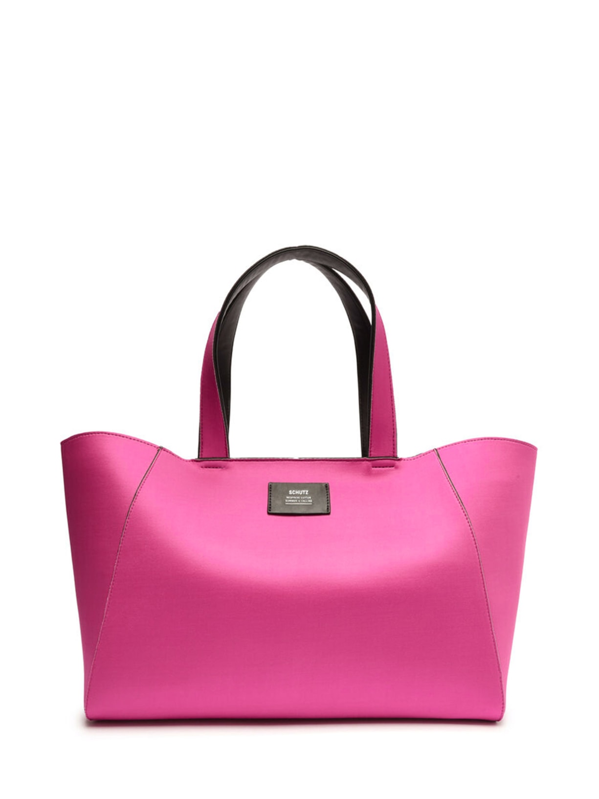 Bolsa Feminina Shopping Grande Neoprene - Rosa