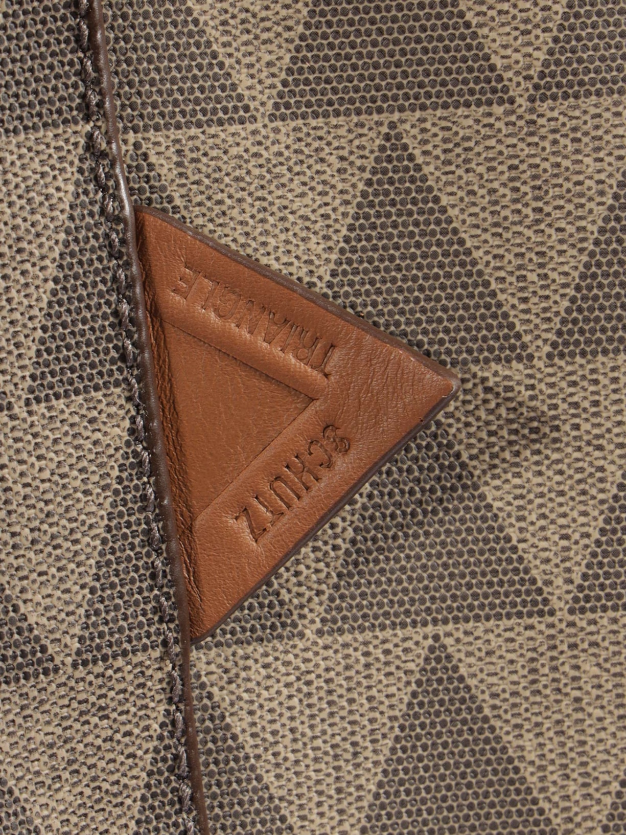 Bolsa Feminina Shopping Grande New Triangle Marrom Schutz