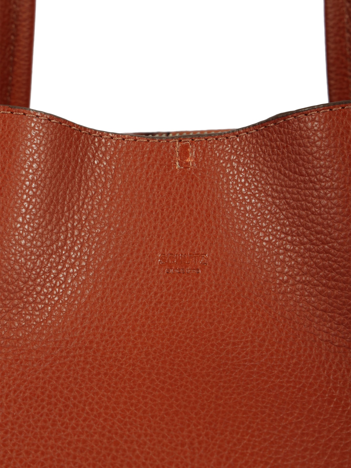 Bolsa Feminina Shopping Liah Couro Marrom Schutz