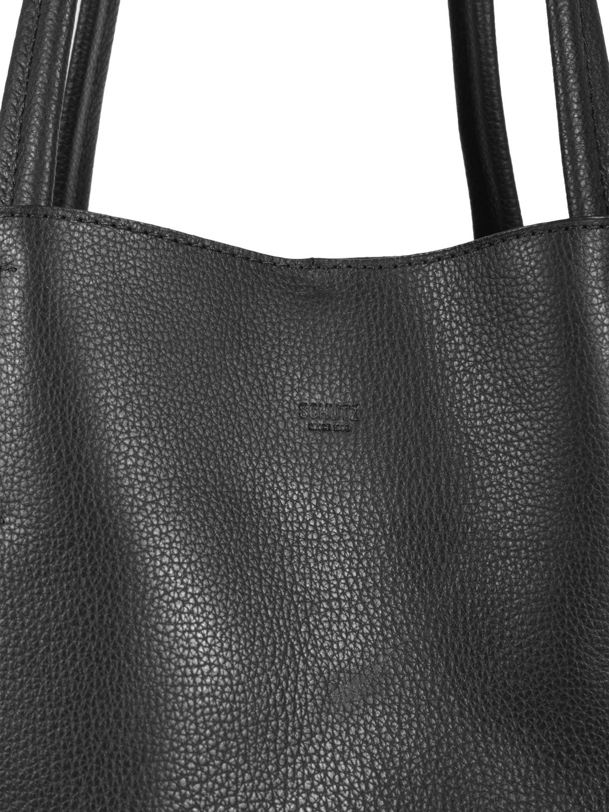 Bolsa Feminina Shopping Liah Couro Preto Schutz