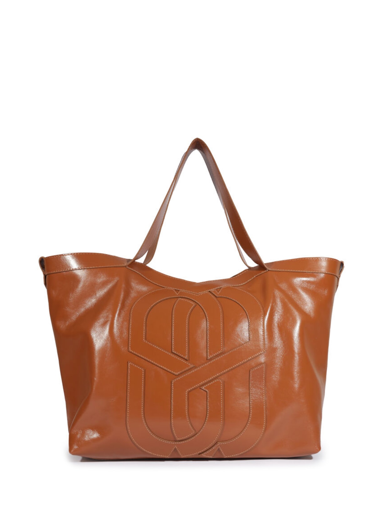 Bolsa Feminina Shopping Maddison Couro - Marrom