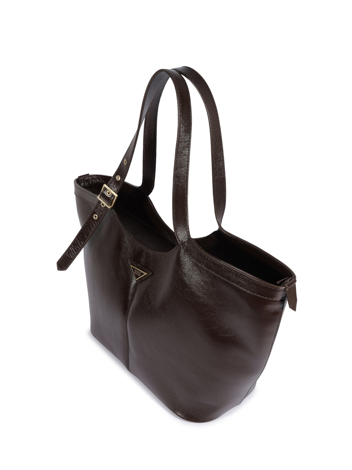 Bolsa Feminina Shopping Napa Luminato Marrom Schutz