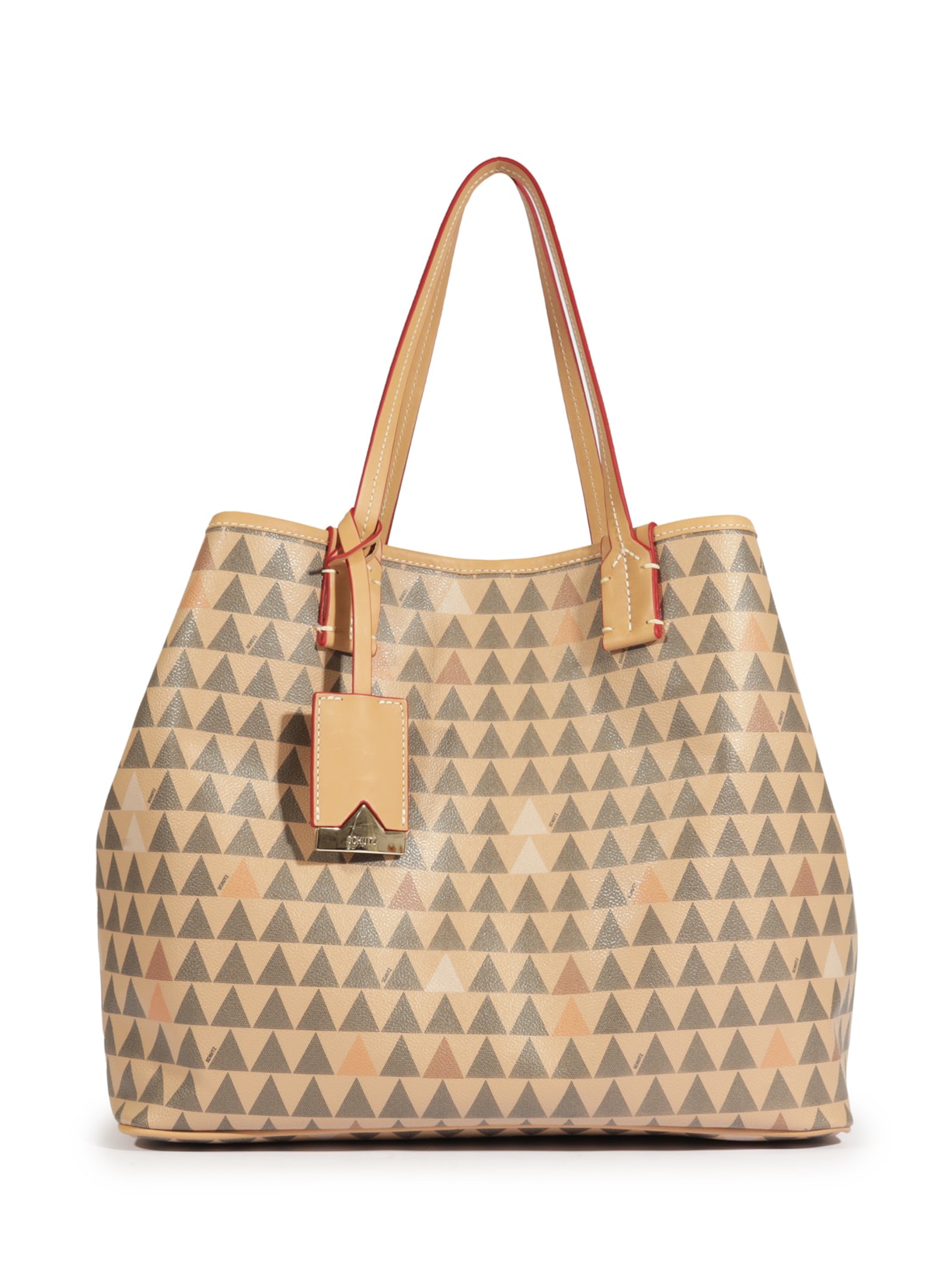 Bolsa Feminina Shopping Nina Triangle - Marrom