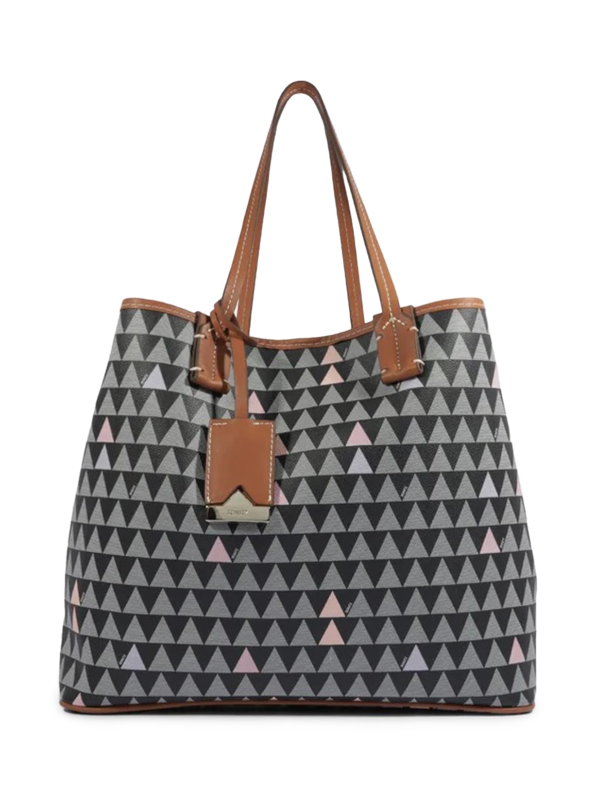 Bolsa Feminina Shopping Nina Triangle - Preto