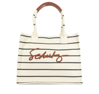 Bolsa Feminina Shopping Osaka Lona - Off White