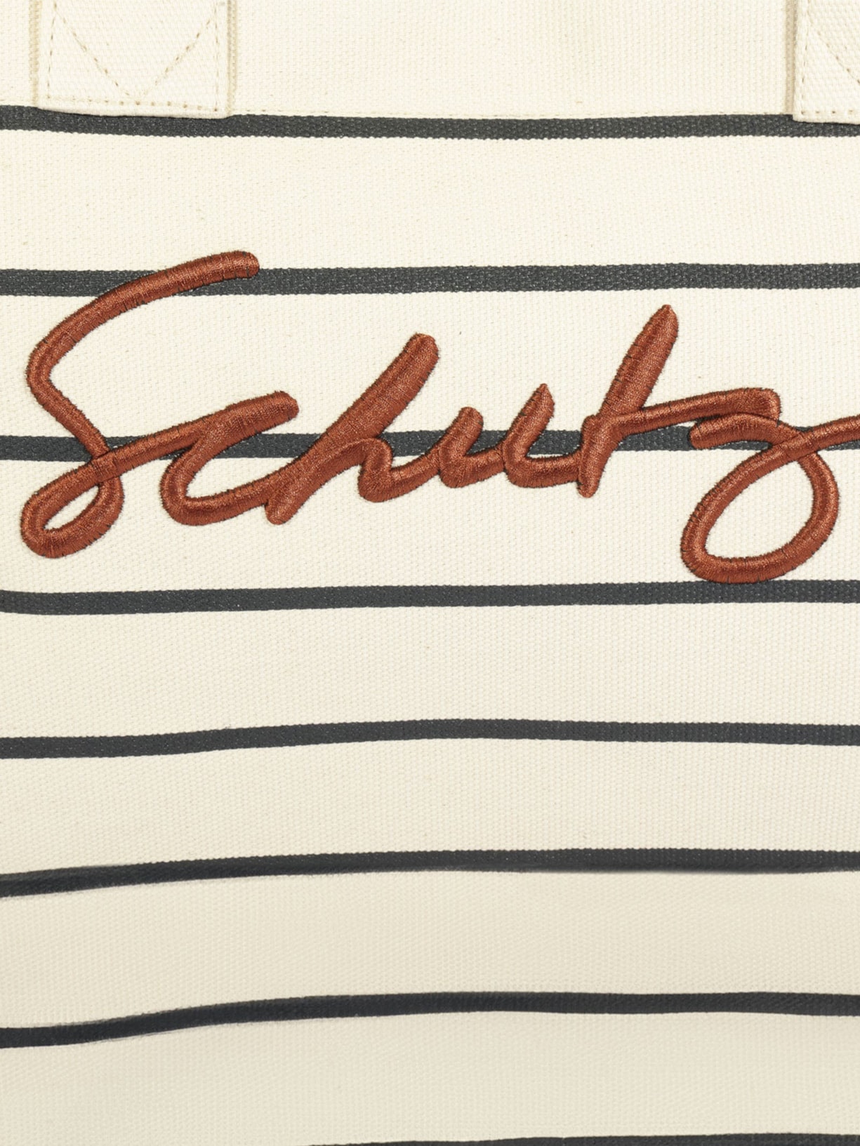 Bolsa Feminina Shopping Osaka Lona Off White Schutz