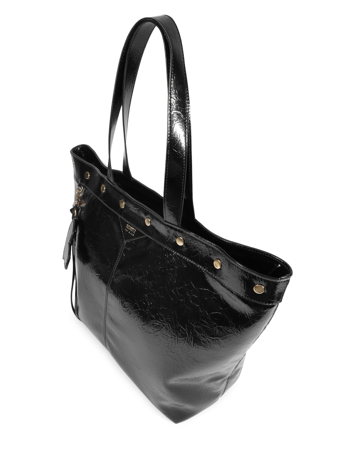 Bolsa Feminina Shopping Smash Tecno Preto Schutz