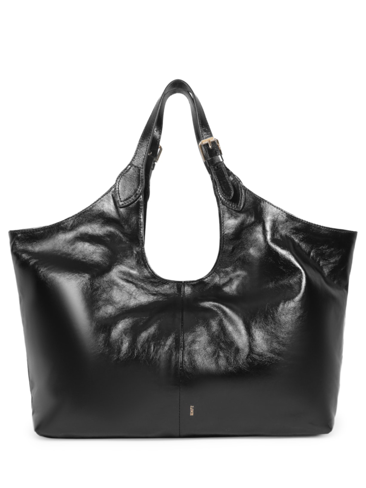 Bolsa Feminina Shopping Vegas Grande Couro Preto Schutz