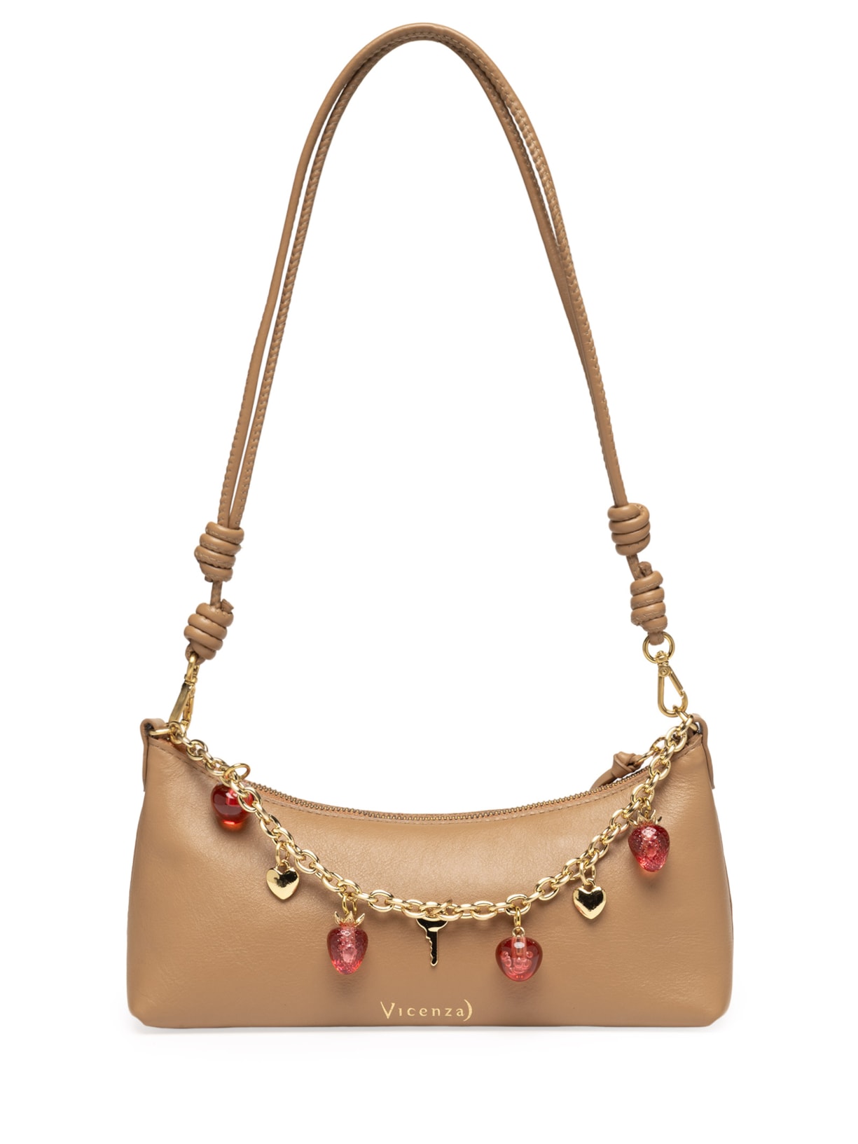 Bolsa Feminina Shoulder Ayla Média – Marrom Vicenza