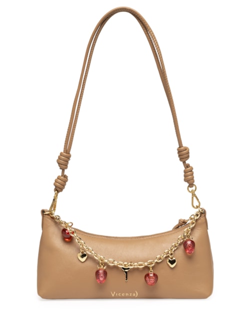 Bolsa Feminina Shoulder Ayla Média – Marrom