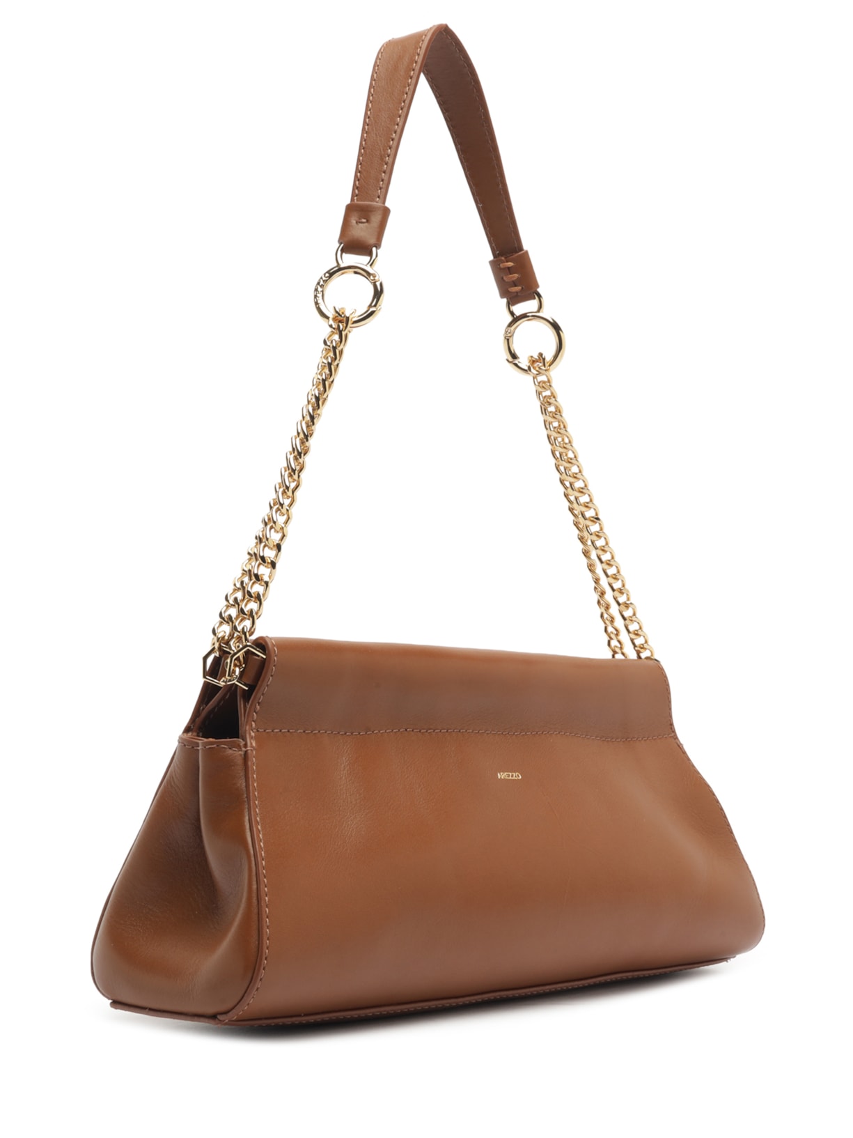 Bolsa Feminina Shoulder Couro Grande Marrom Arezzo