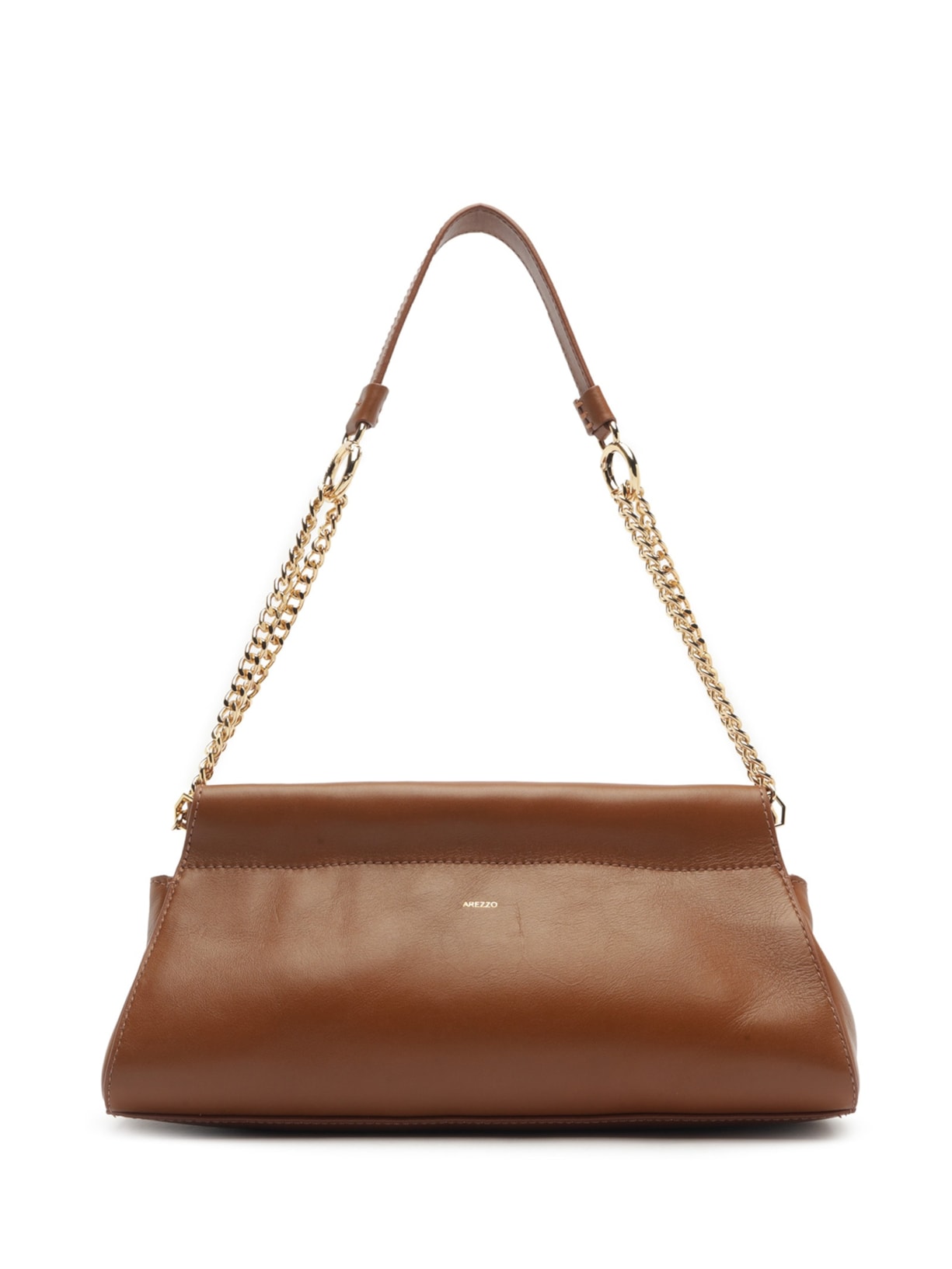 Bolsa Feminina Shoulder Couro Grande Marrom Arezzo