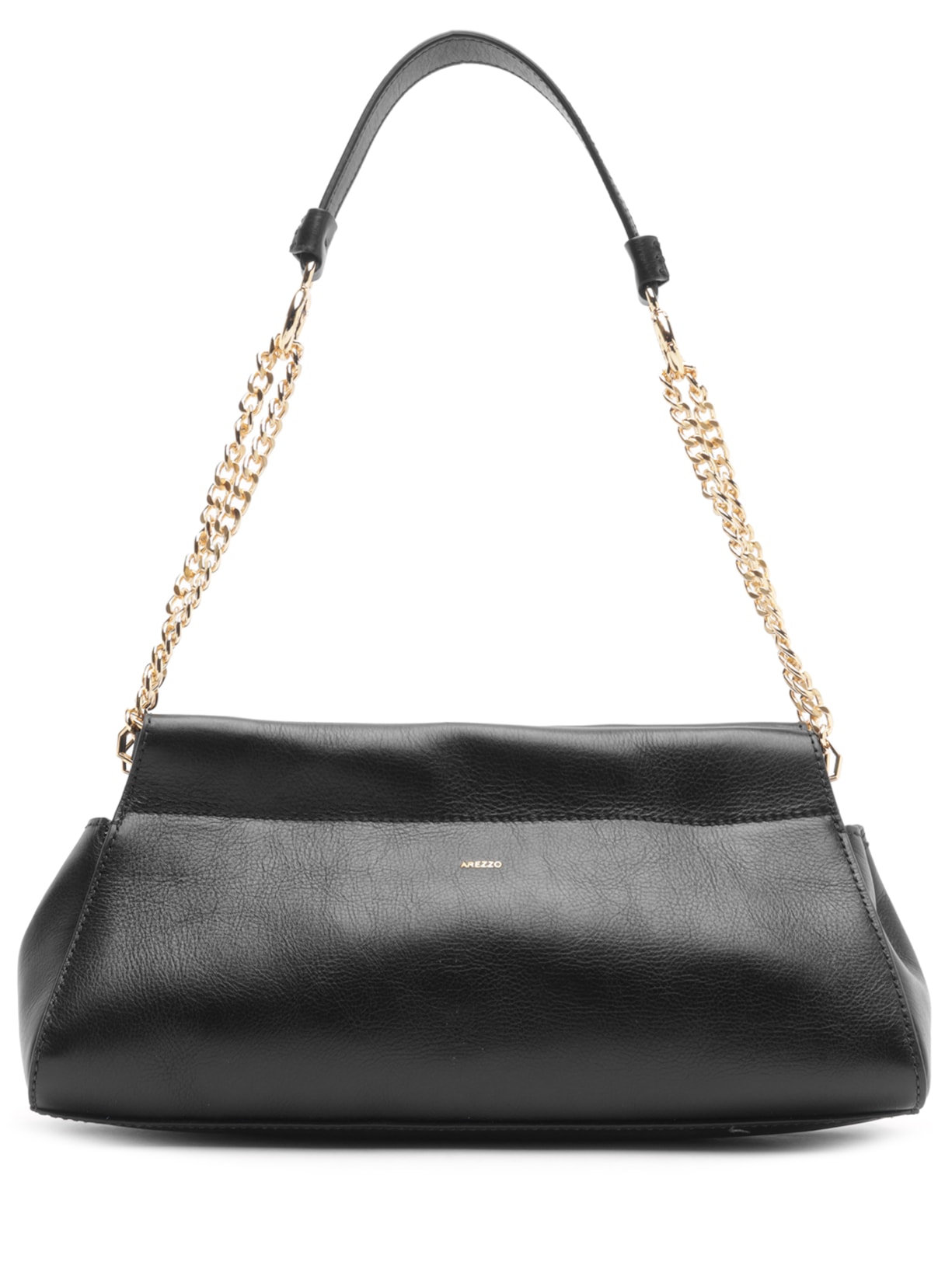Bolsa Feminina Shoulder Couro Grande Preto Arezzo