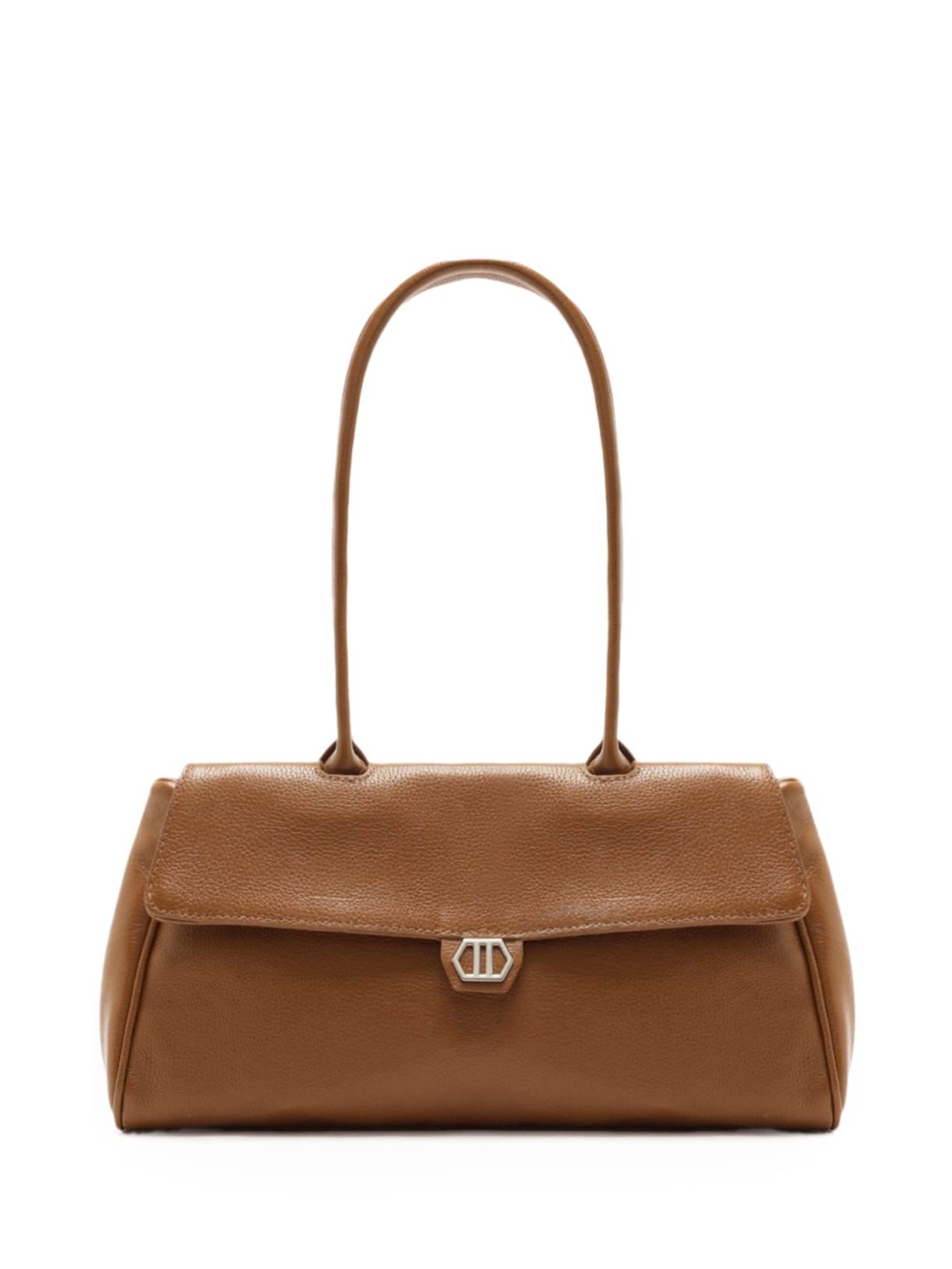 Bolsa Feminina Shoulder Couro Média Marrom Arezzo