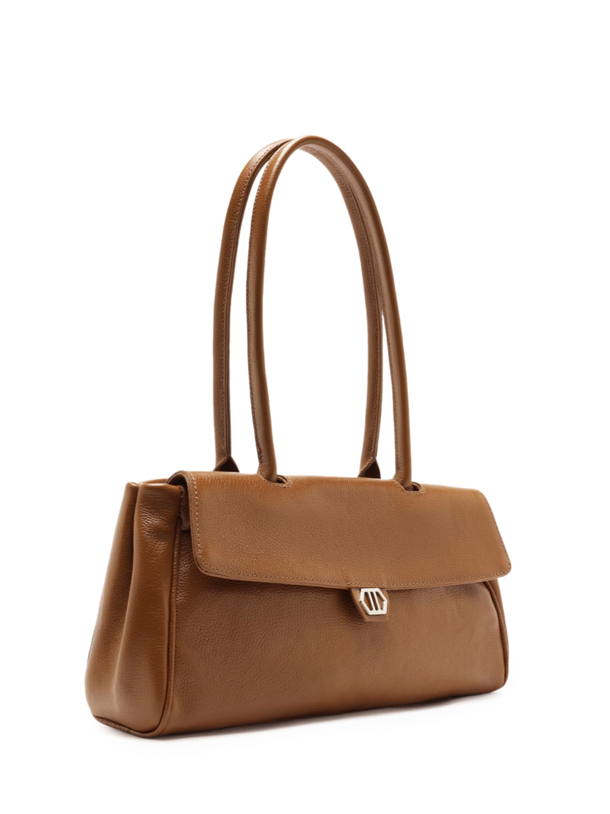 Bolsa Feminina Shoulder Couro Média Marrom Arezzo
