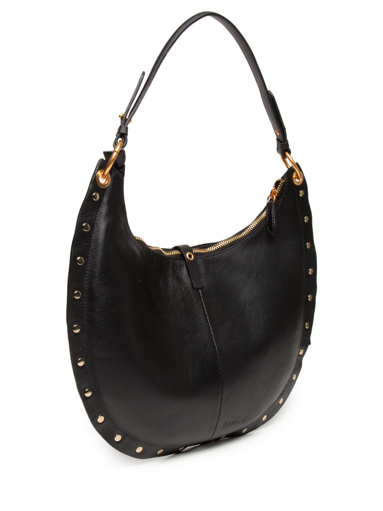 Bolsa Feminina Shoulder Gaya Grande Preto Vicenza