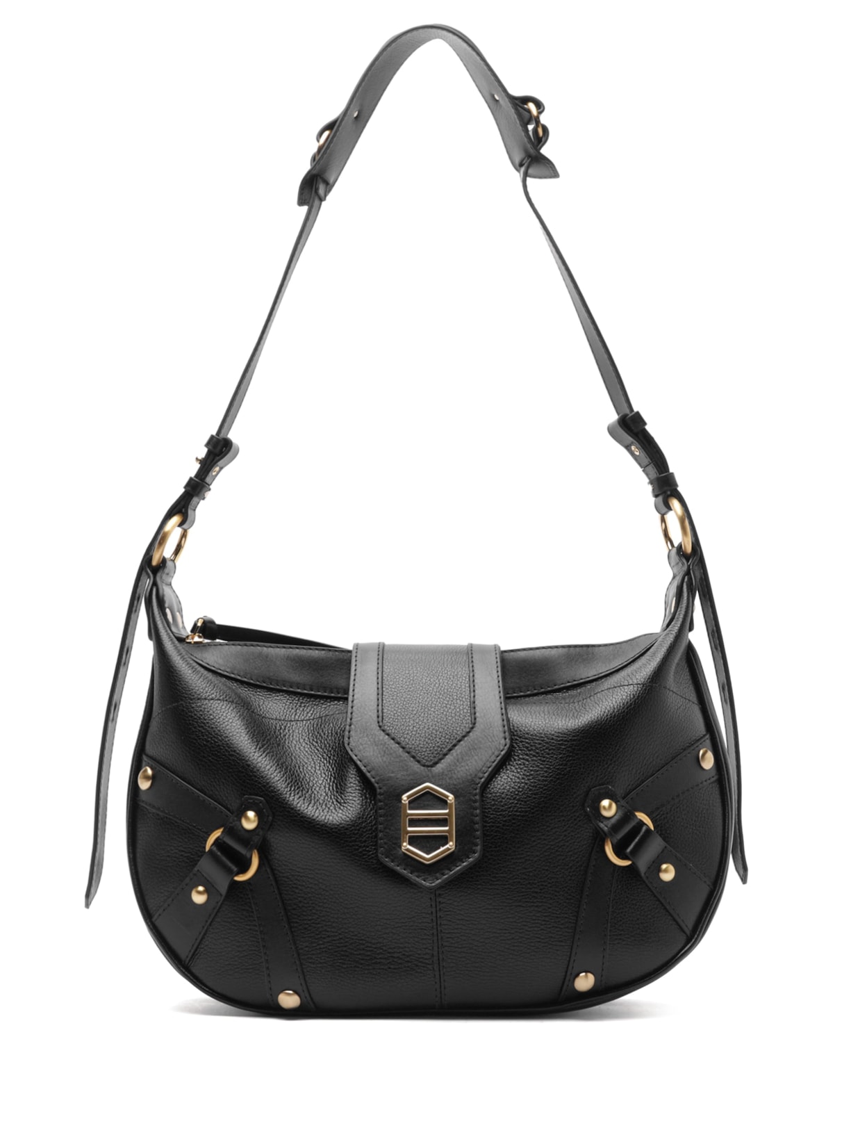 Bolsa Feminina Shoulder Grande Couro Preto Arezzo