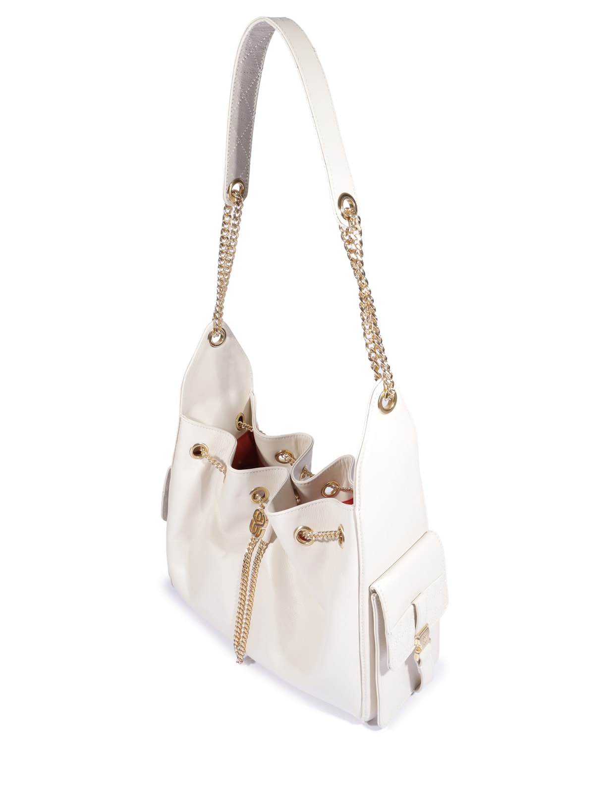 Bolsa Feminina Shoulder Lilibet Média Branco Schutz