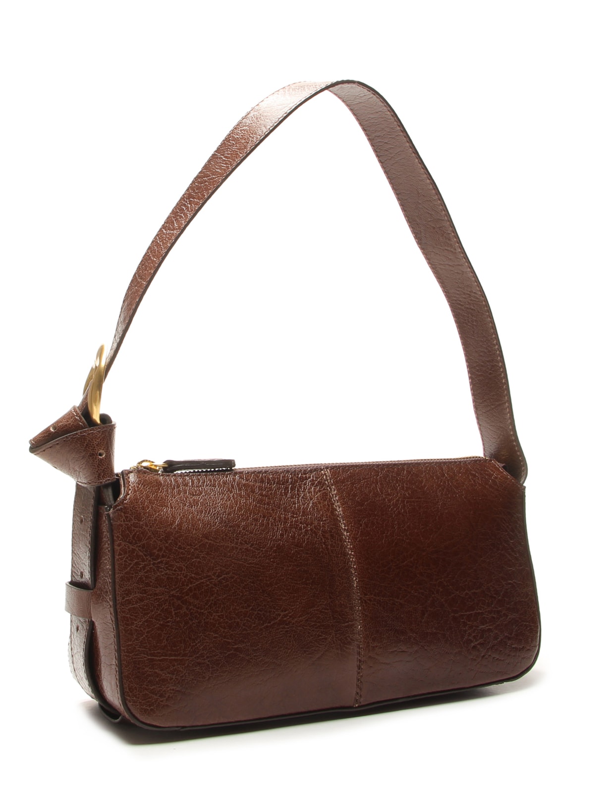 Bolsa Feminina Shoulder Nathalie Pequena Marrom Vicenza