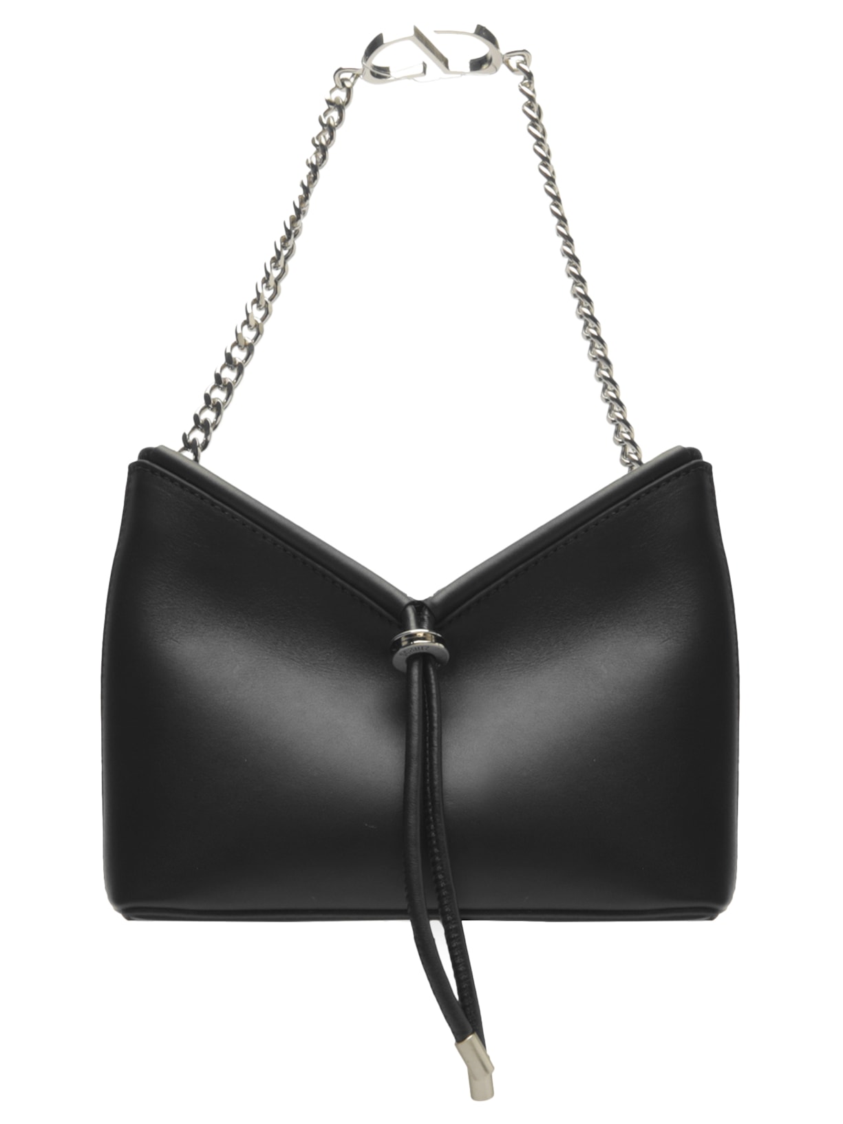 Bolsa Feminina Shoulder Pequena Couro - Preto