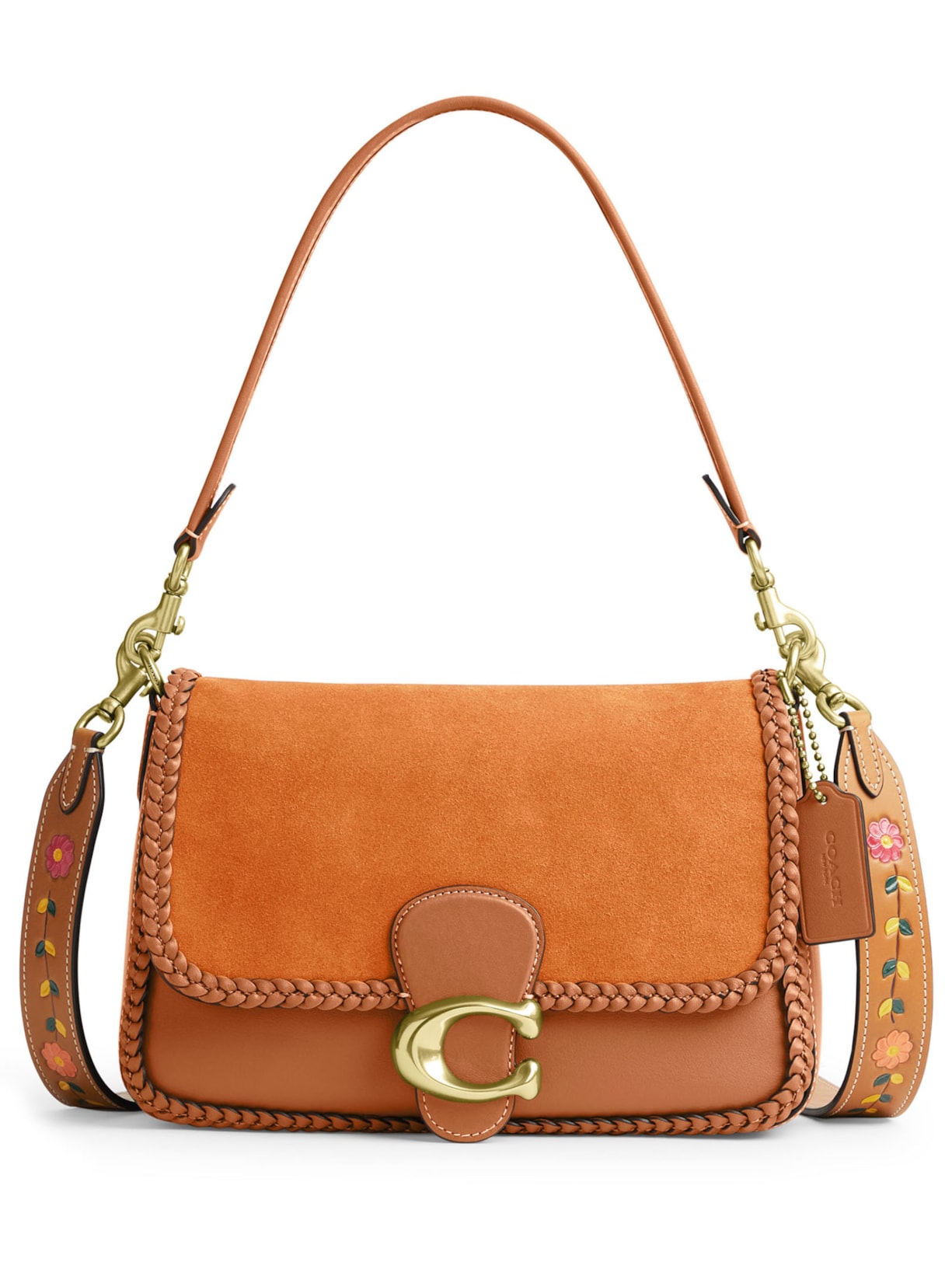 Bolsa Feminina Shoulder Soft Tabby - Marrom