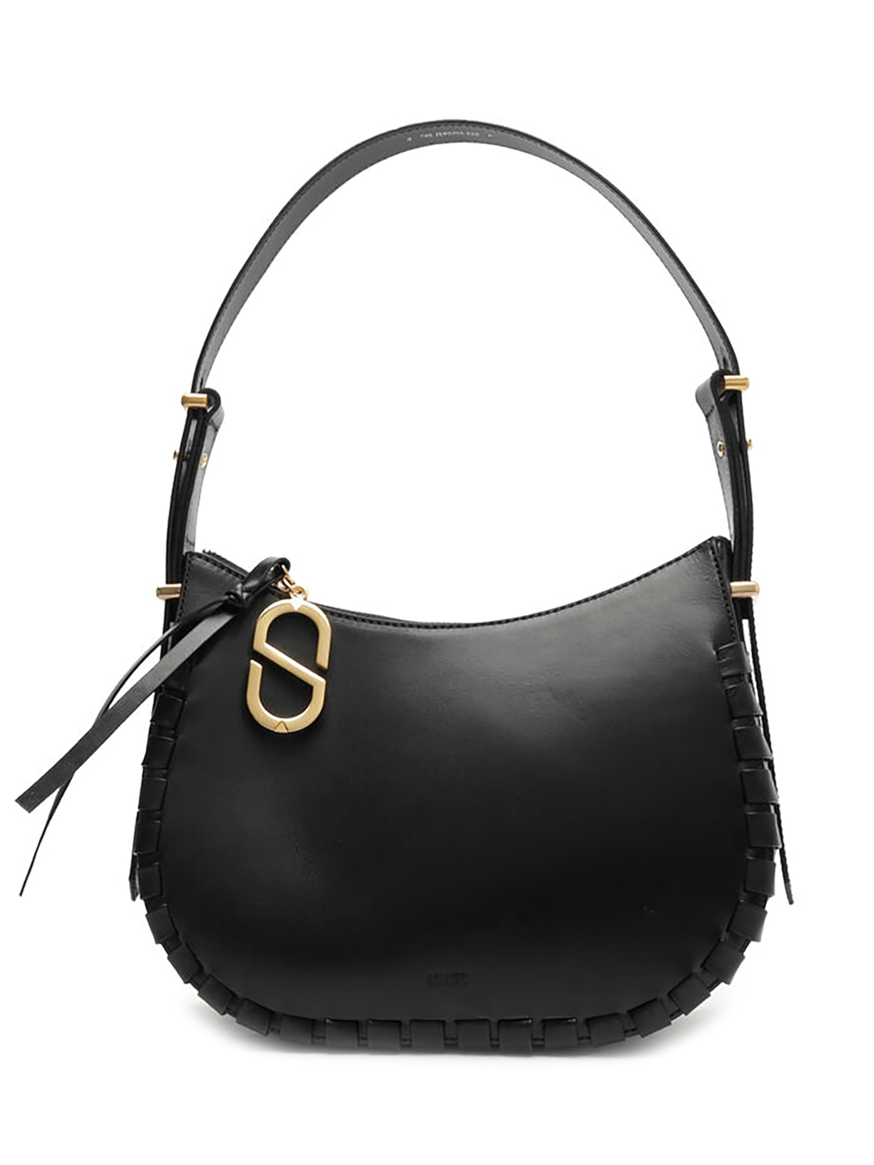 Bolsa Feminina Shoulder Zendaya Couro - Preto
