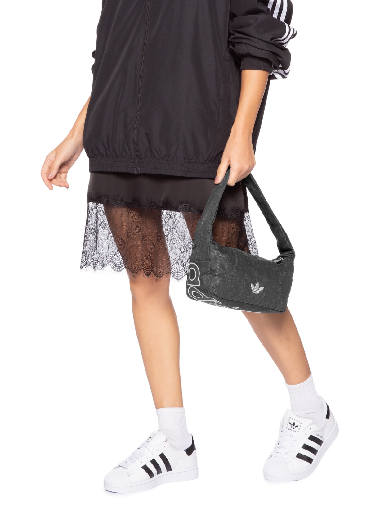 Bolsa Feminina Shoulderbag S Wash Preto Adidas Originals