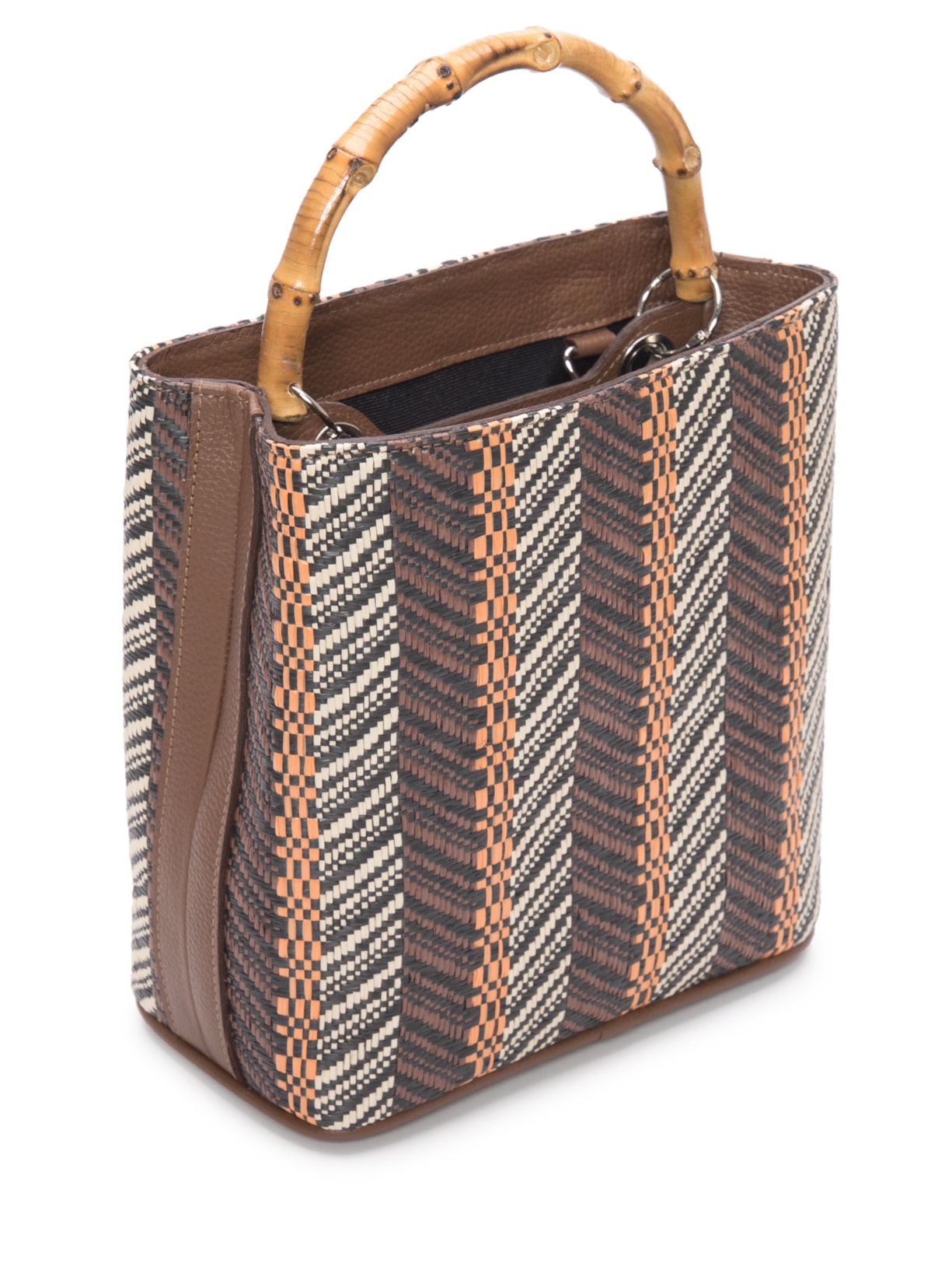 Bolsa Feminina Siena Palha Mali Marrom Glorinha Paranaguá