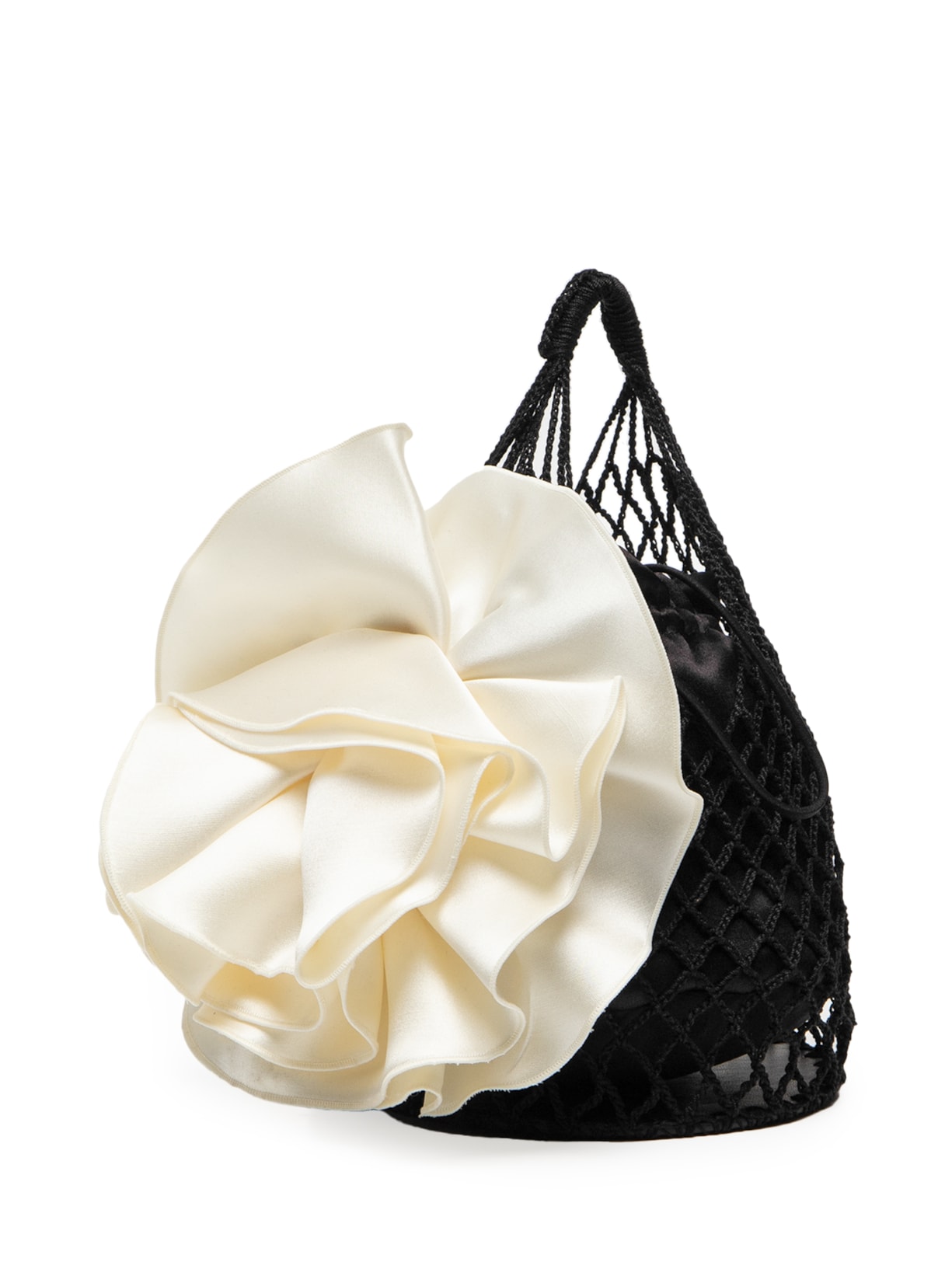 Bolsa Feminina Small Devana Cream - Preto