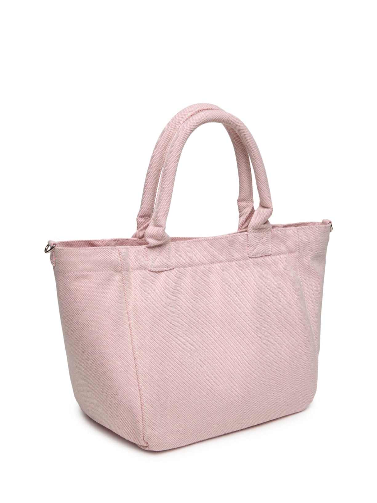 Bolsa Feminina Small Easy Shopper Raspberry Print Rosa Ganni