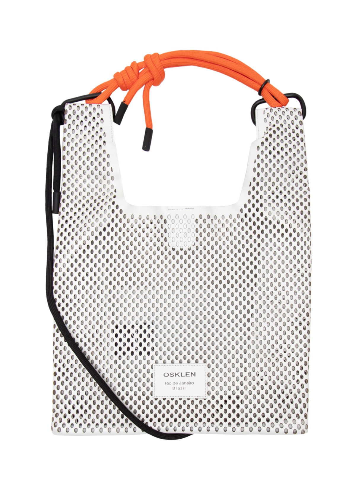 Bolsa Feminina Small Sack Microfuros - Branco