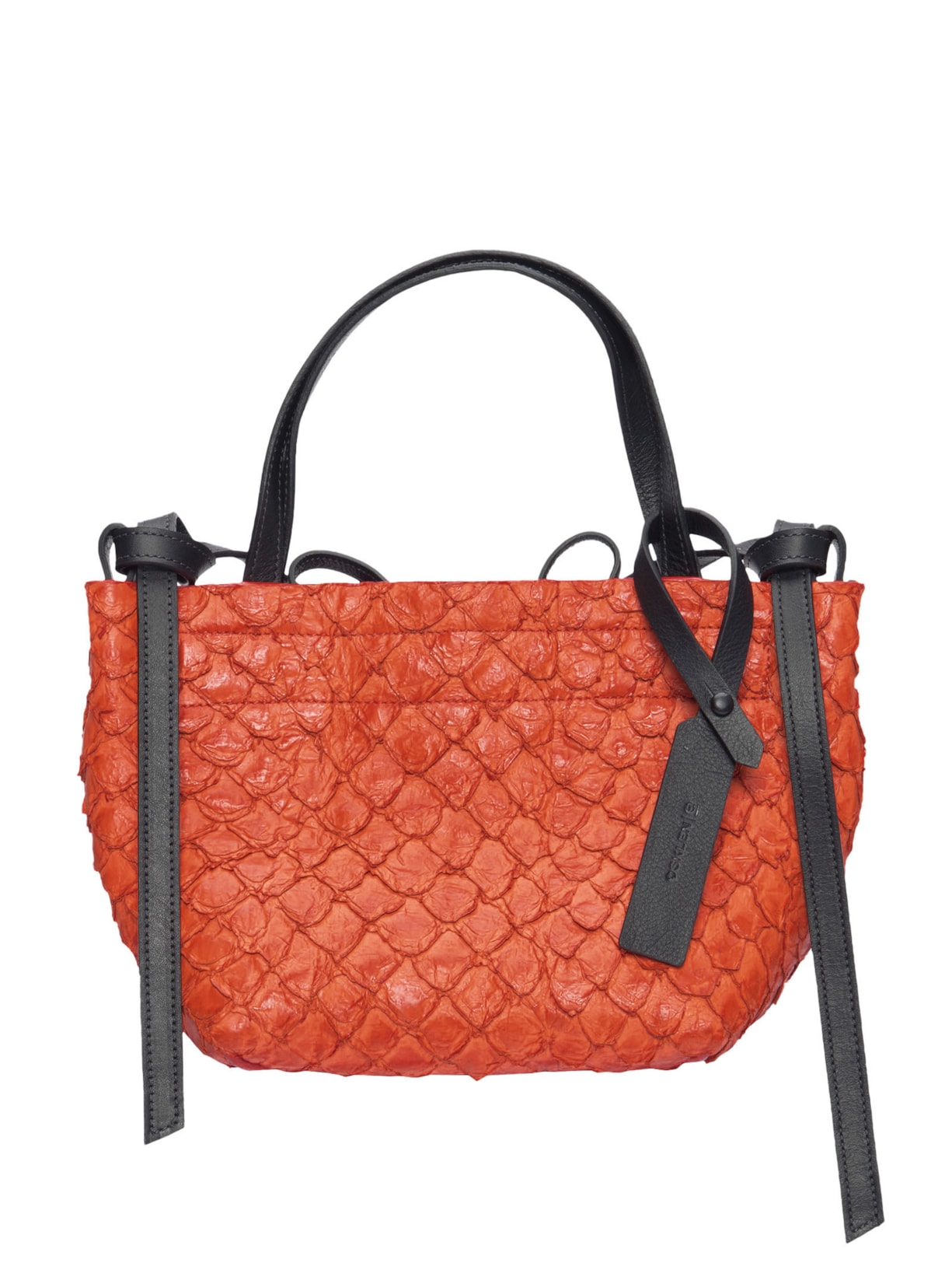 Bolsa Feminina Small Top Handle Pirarucu - Vermelho