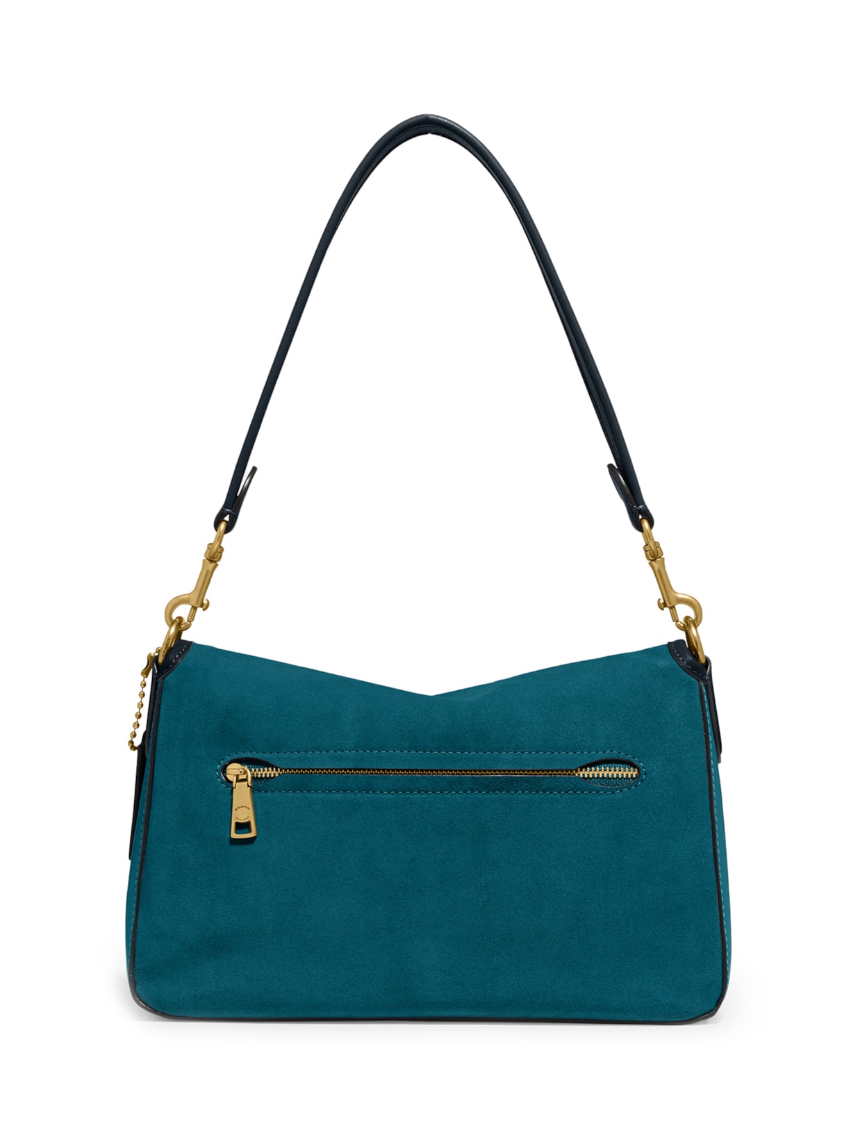 Bolsa Feminina Soft Tabby Shouder In Colorblock Verde  Coach