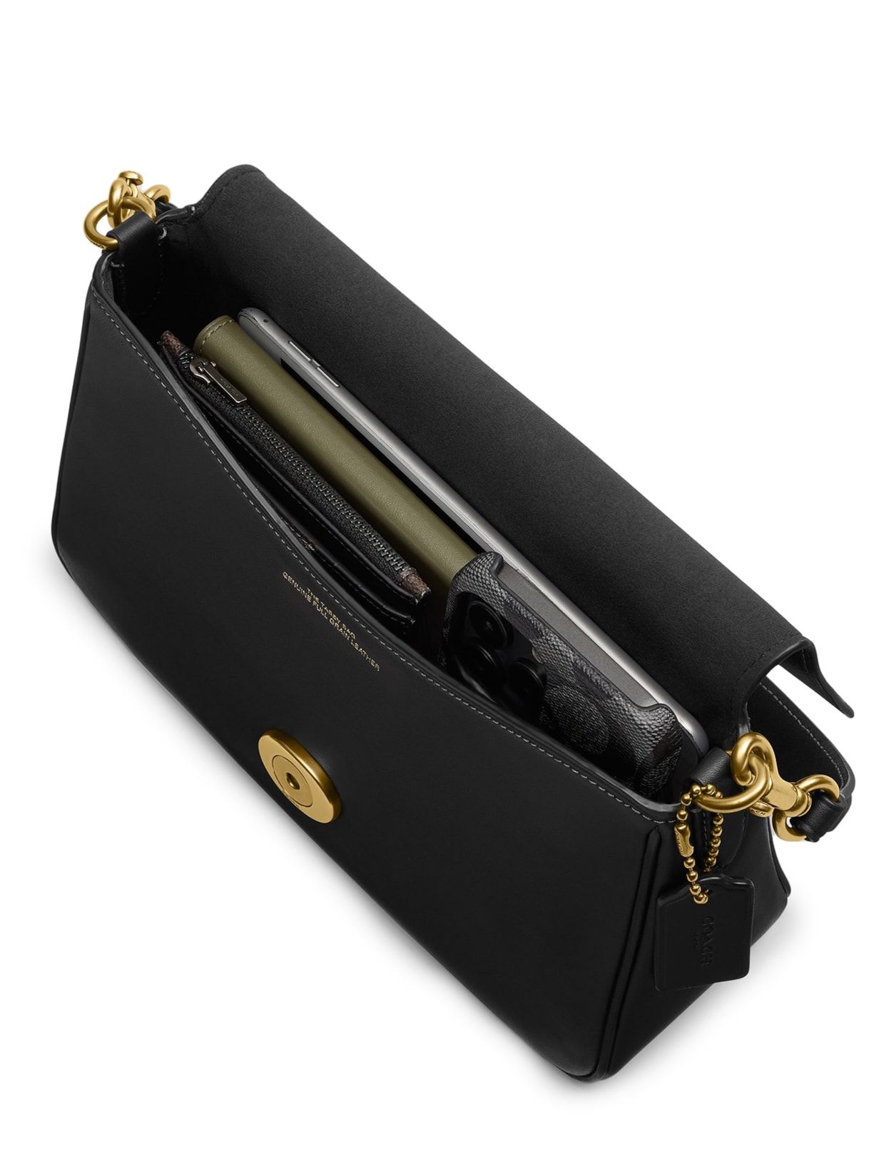 Bolsa Feminina Soft Tabby Shoulder Coach Preto Coach