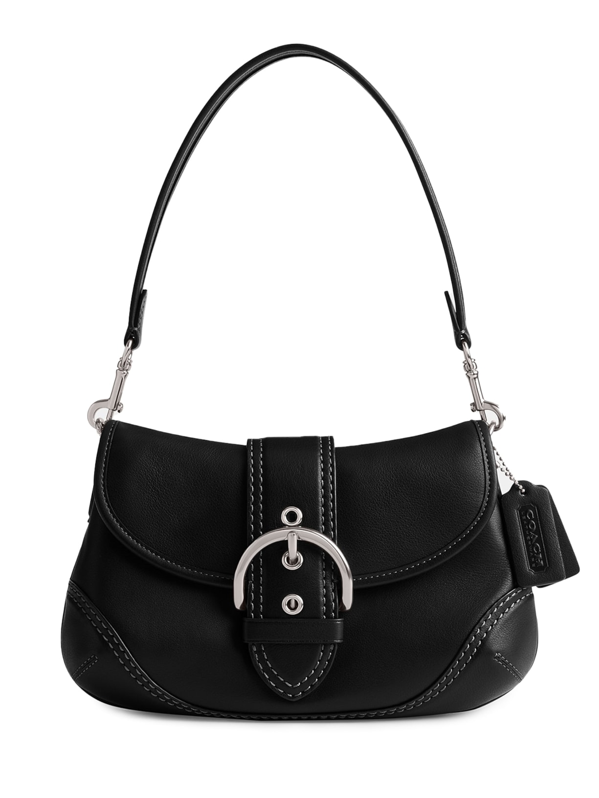 Bolsa Feminina Soho Em Couro Regenerativo - Preto