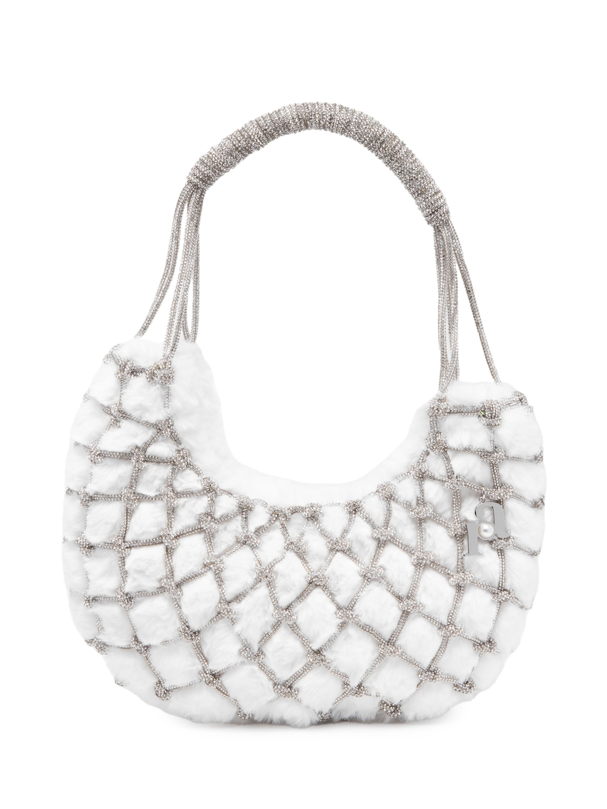 Bolsa Feminina Sophia Fluffy - Branco