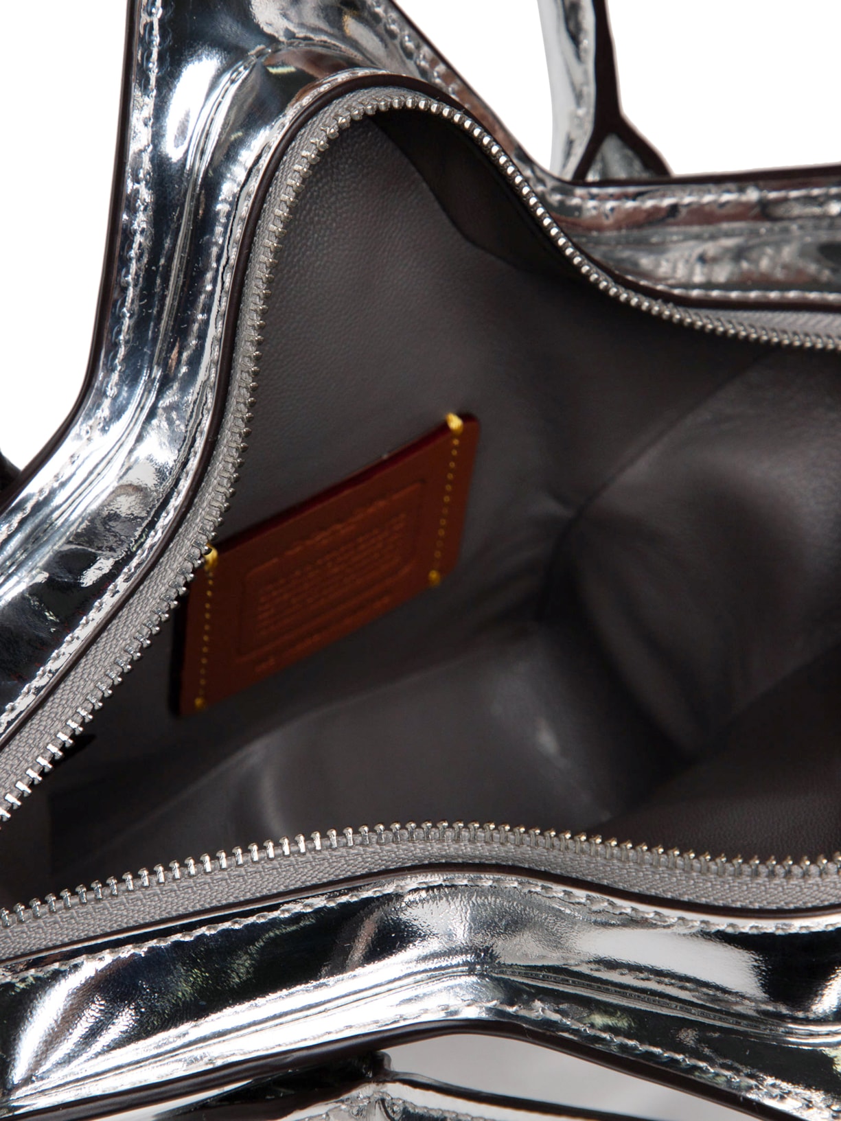 Bolsa Feminina Star Metallic Prata Coach